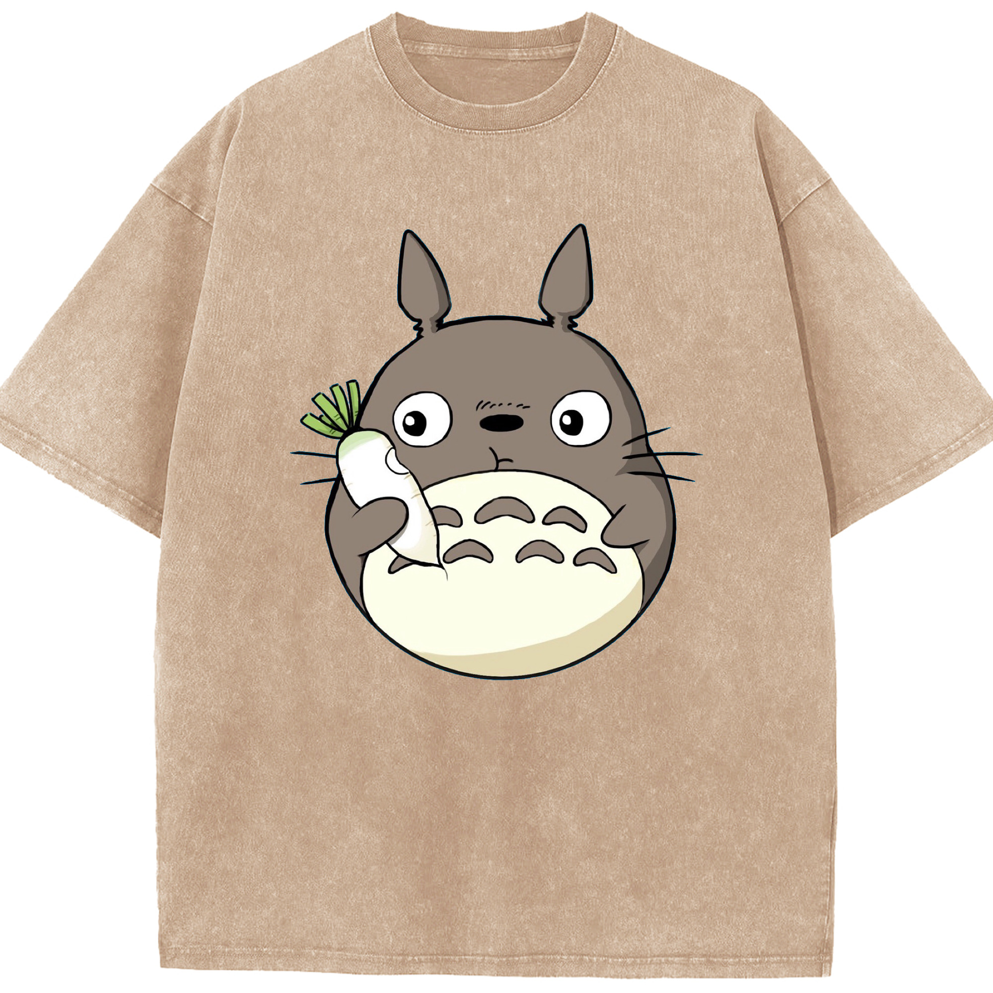 （画像用） となりのトトロ 草壁メイ 草壁サツキ My Neighbor Totoro Satsuki Kusakabe Mei Kusakabe 綿100% ヴィンテージ風 半袖Tシャツ（フロントプリント）