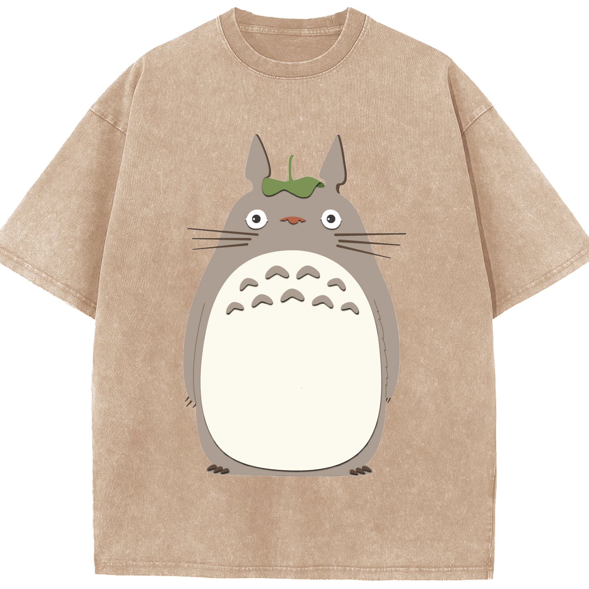 （画像用） となりのトトロ 草壁メイ 草壁サツキ My Neighbor Totoro Satsuki Kusakabe Mei Kusakabe 綿100% ヴィンテージ風 半袖Tシャツ（フロントプリント）