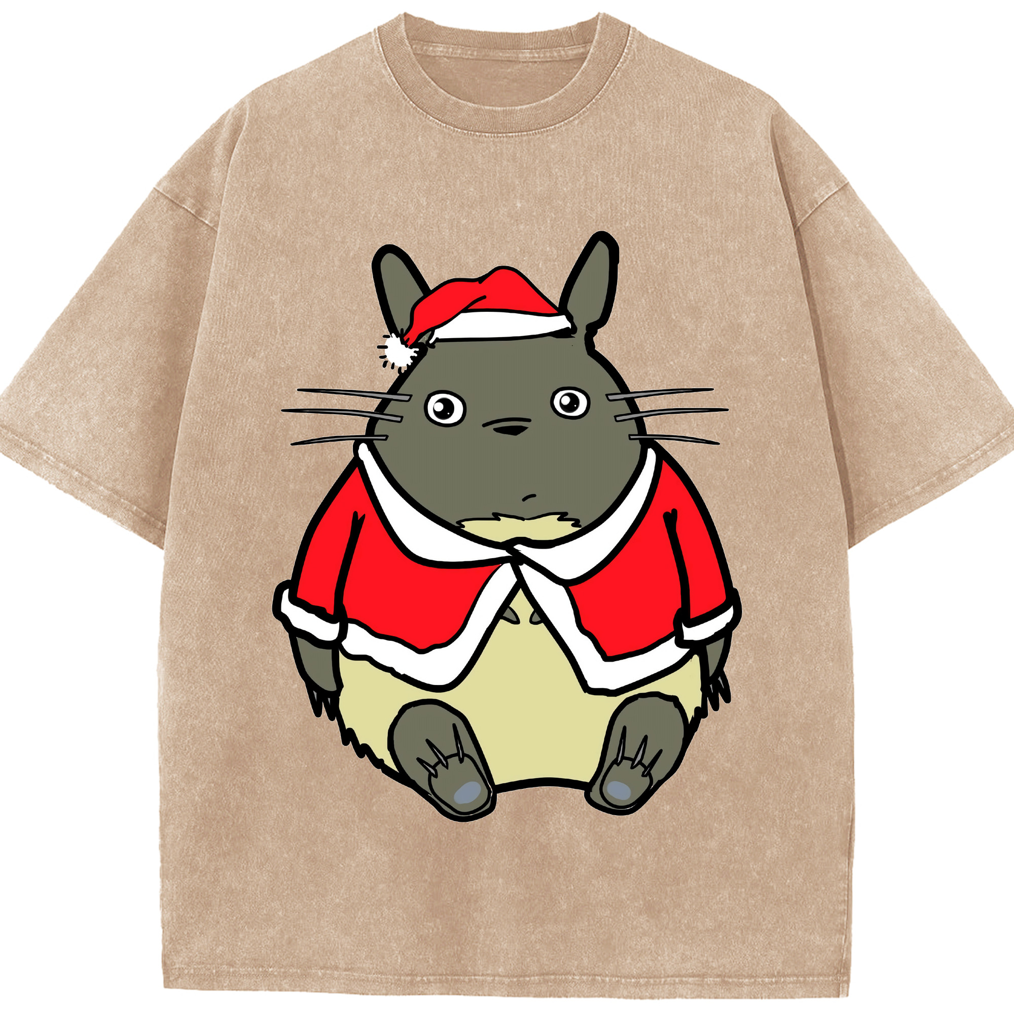 （画像用） となりのトトロ 草壁メイ 草壁サツキ My Neighbor Totoro Satsuki Kusakabe Mei Kusakabe 綿100% ヴィンテージ風 半袖Tシャツ（フロントプリント）