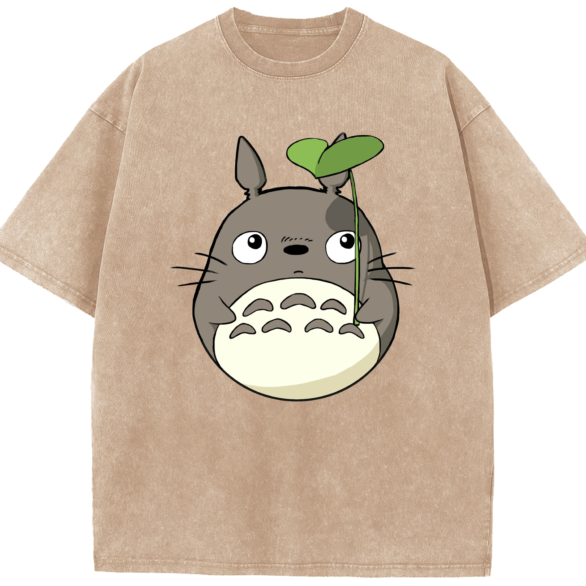 （画像用） となりのトトロ 草壁メイ 草壁サツキ My Neighbor Totoro Satsuki Kusakabe Mei Kusakabe 綿100% ヴィンテージ風 半袖Tシャツ（フロントプリント）
