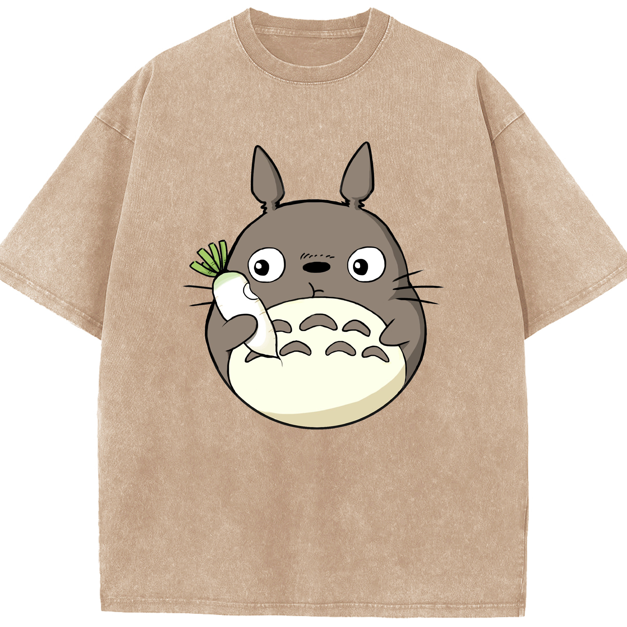 （画像用） となりのトトロ 草壁メイ 草壁サツキ My Neighbor Totoro Satsuki Kusakabe Mei Kusakabe 綿100% ヴィンテージ風 半袖Tシャツ（フロントプリント）