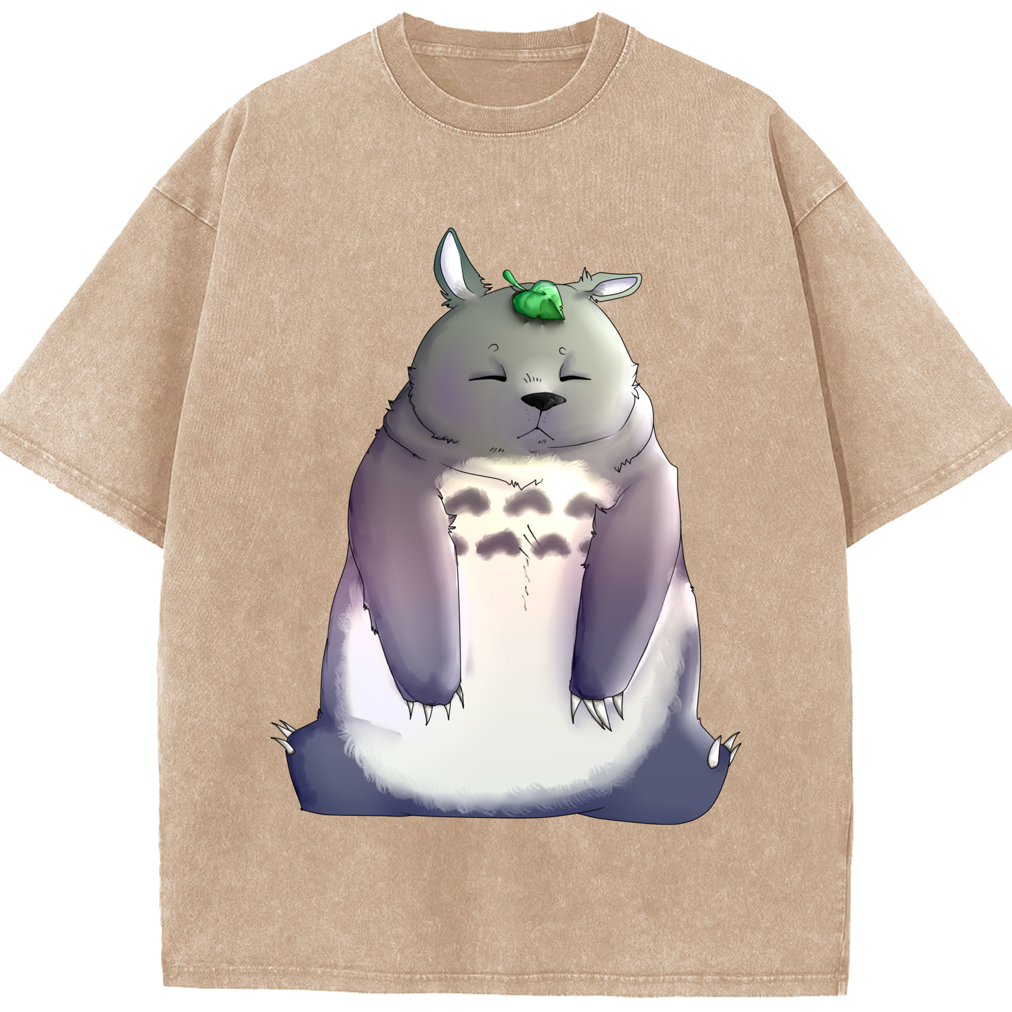 （画像用） となりのトトロ 草壁メイ 草壁サツキ My Neighbor Totoro Satsuki Kusakabe Mei Kusakabe 綿100% ヴィンテージ風 半袖Tシャツ（フロントプリント）