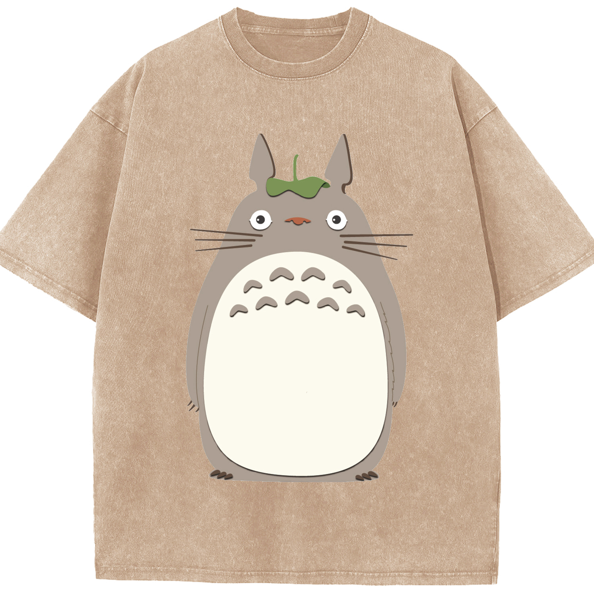 （画像用） となりのトトロ 草壁メイ 草壁サツキ My Neighbor Totoro Satsuki Kusakabe Mei Kusakabe 綿100% ヴィンテージ風 半袖Tシャツ（フロントプリント）