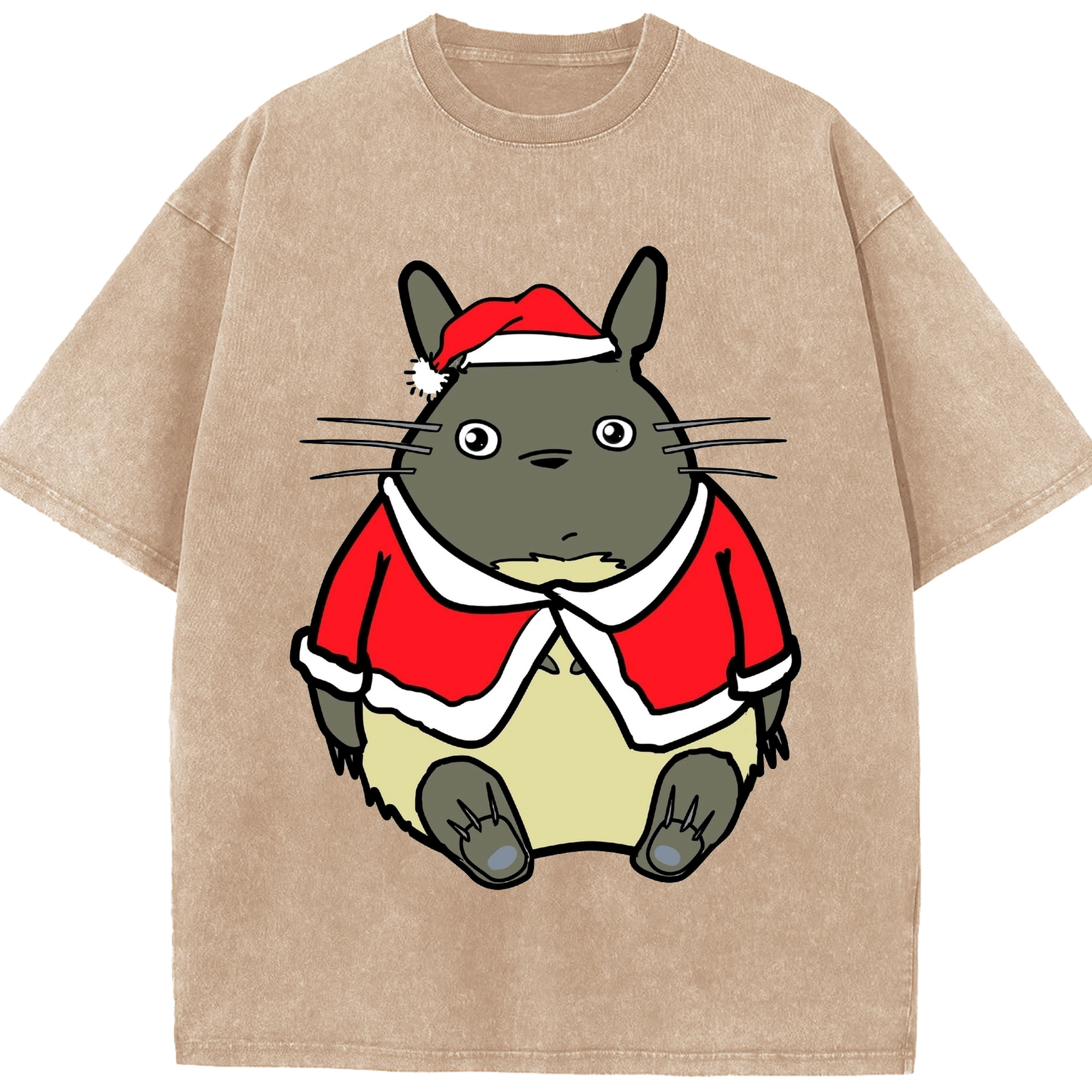 （画像用） となりのトトロ 草壁メイ 草壁サツキ My Neighbor Totoro Satsuki Kusakabe Mei Kusakabe 綿100% ヴィンテージ風 半袖Tシャツ（フロントプリント）