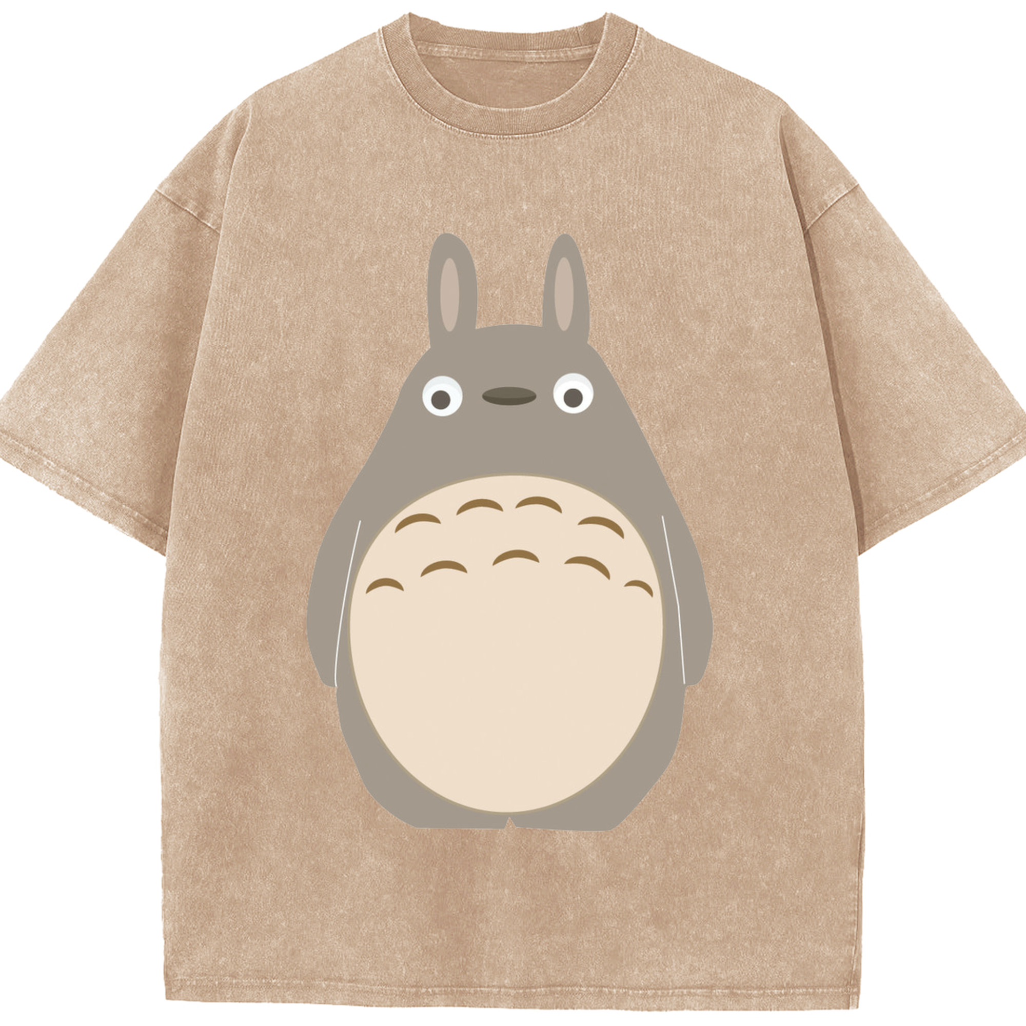 （画像用） となりのトトロ 草壁メイ 草壁サツキ My Neighbor Totoro Satsuki Kusakabe Mei Kusakabe 綿100% ヴィンテージ風 半袖Tシャツ（フロントプリント）
