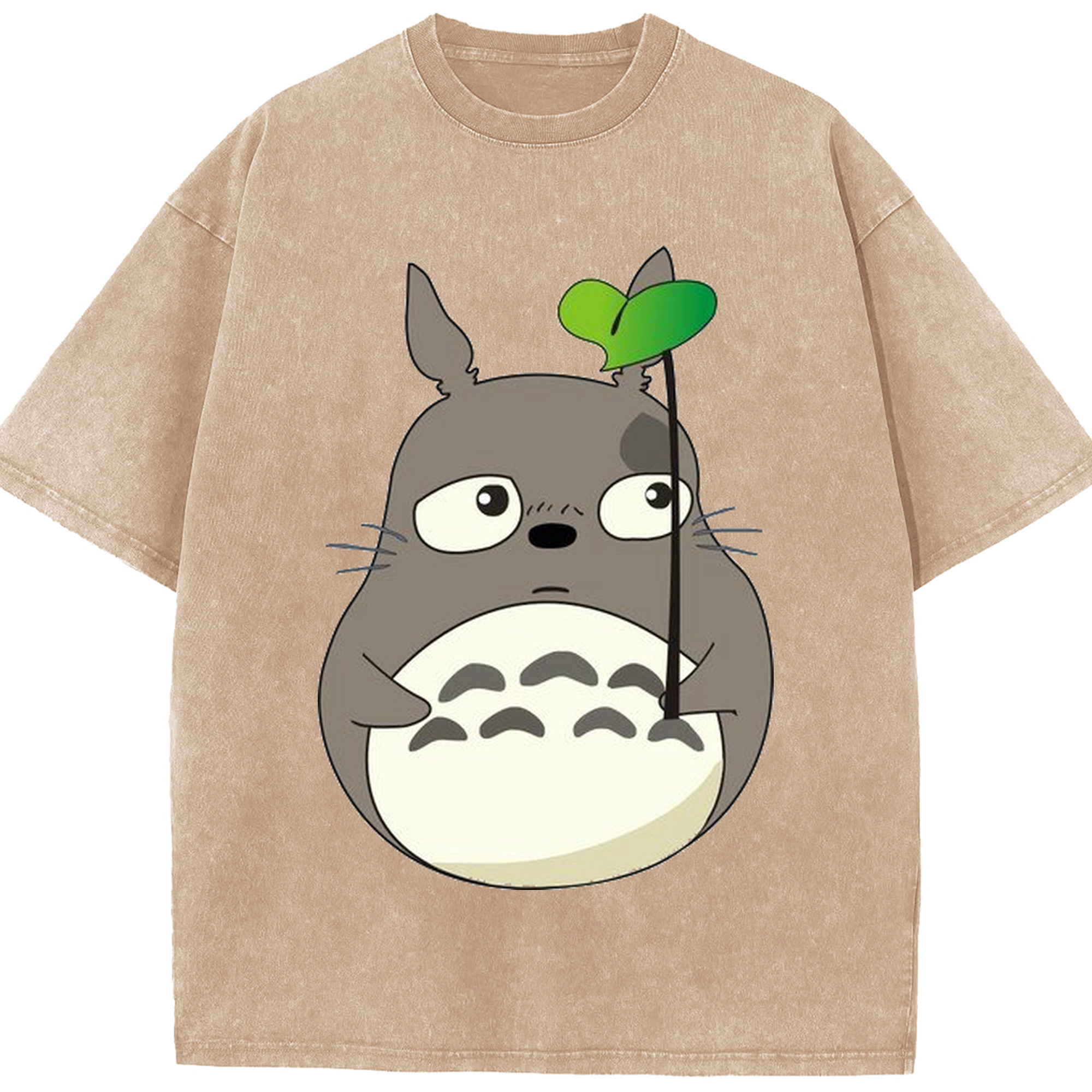 （画像用） となりのトトロ 草壁メイ 草壁サツキ My Neighbor Totoro Satsuki Kusakabe Mei Kusakabe 綿100% ヴィンテージ風 半袖Tシャツ（フロントプリント）