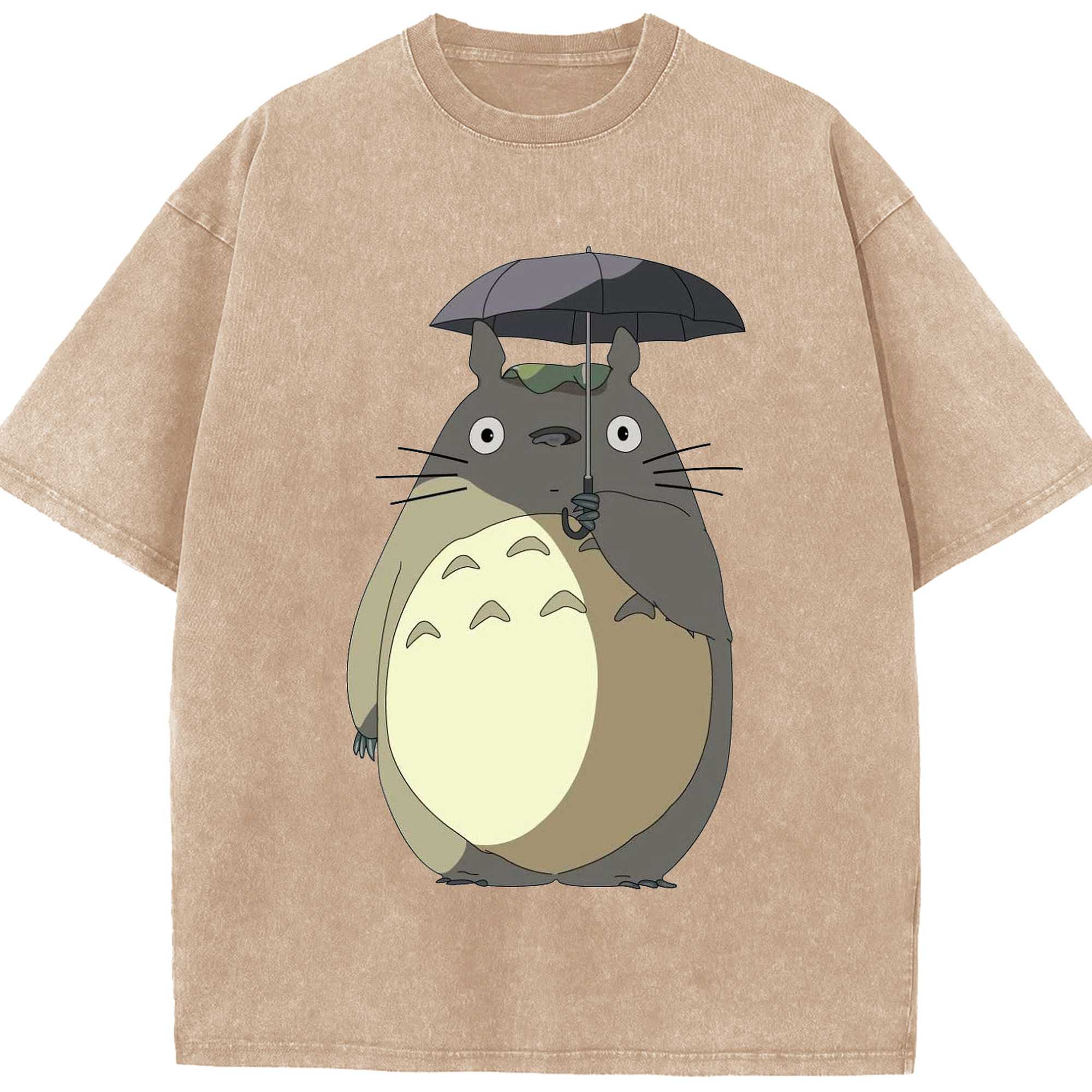 （画像用） となりのトトロ 草壁メイ 草壁サツキ My Neighbor Totoro Satsuki Kusakabe Mei Kusakabe 綿100% ヴィンテージ風 半袖Tシャツ（フロントプリント）