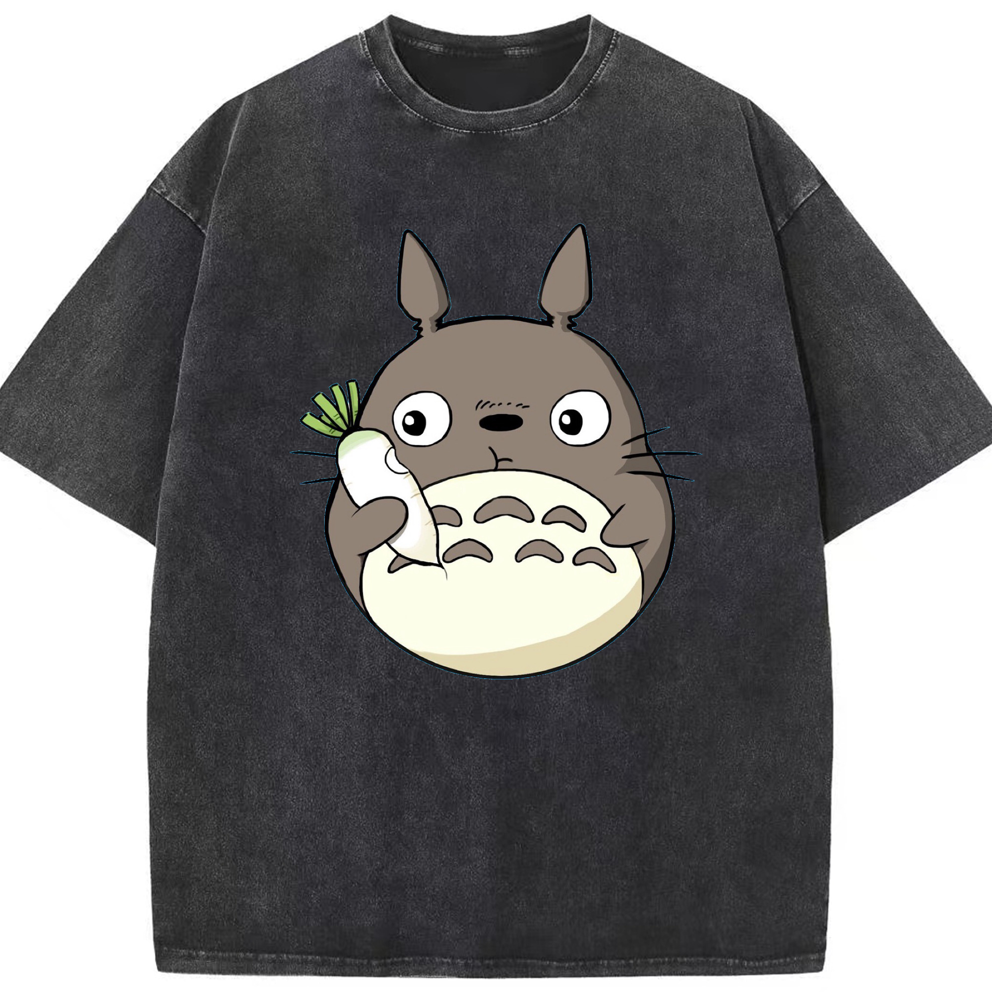 （画像用） となりのトトロ 草壁メイ 草壁サツキ My Neighbor Totoro Satsuki Kusakabe Mei Kusakabe 綿100% ヴィンテージ風 半袖Tシャツ（フロントプリント）