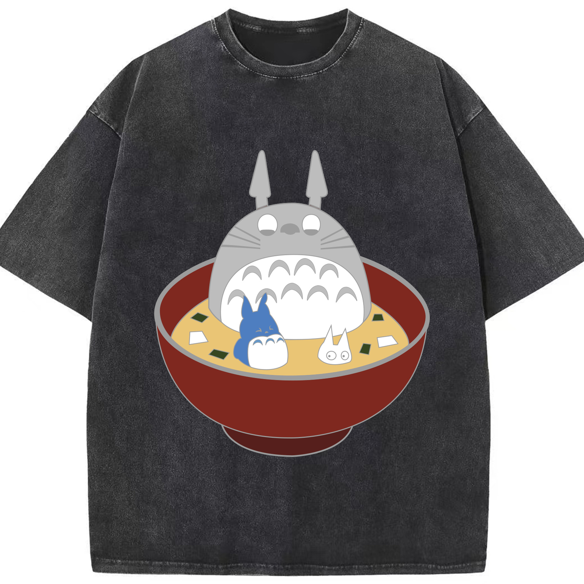 （画像用） となりのトトロ 草壁メイ 草壁サツキ My Neighbor Totoro Satsuki Kusakabe Mei Kusakabe 綿100% ヴィンテージ風 半袖Tシャツ（フロントプリント）