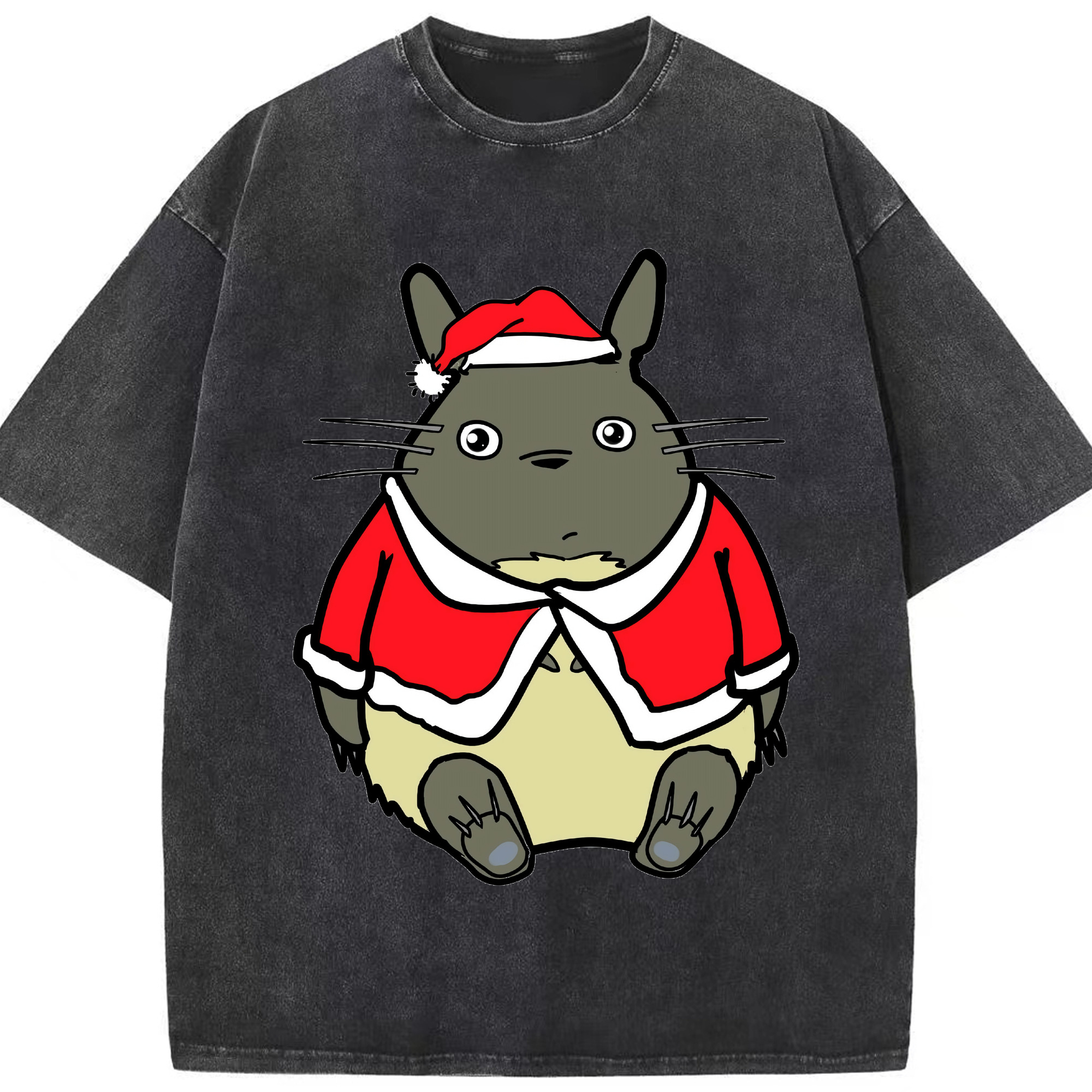 （画像用） となりのトトロ 草壁メイ 草壁サツキ My Neighbor Totoro Satsuki Kusakabe Mei Kusakabe 綿100% ヴィンテージ風 半袖Tシャツ（フロントプリント）