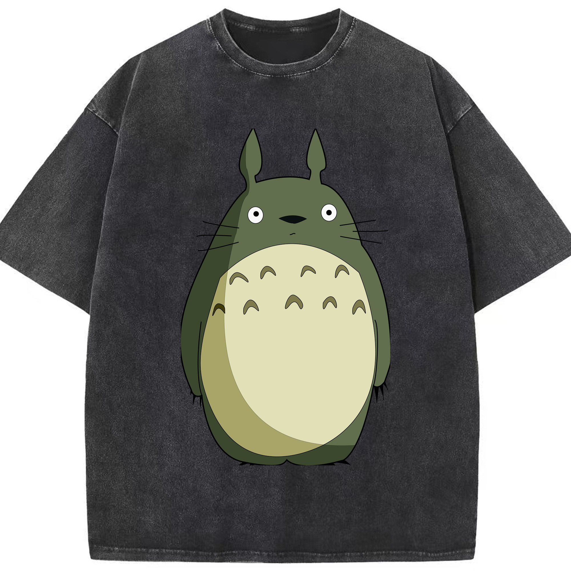 （画像用） となりのトトロ 草壁メイ 草壁サツキ My Neighbor Totoro Satsuki Kusakabe Mei Kusakabe 綿100% ヴィンテージ風 半袖Tシャツ（フロントプリント）