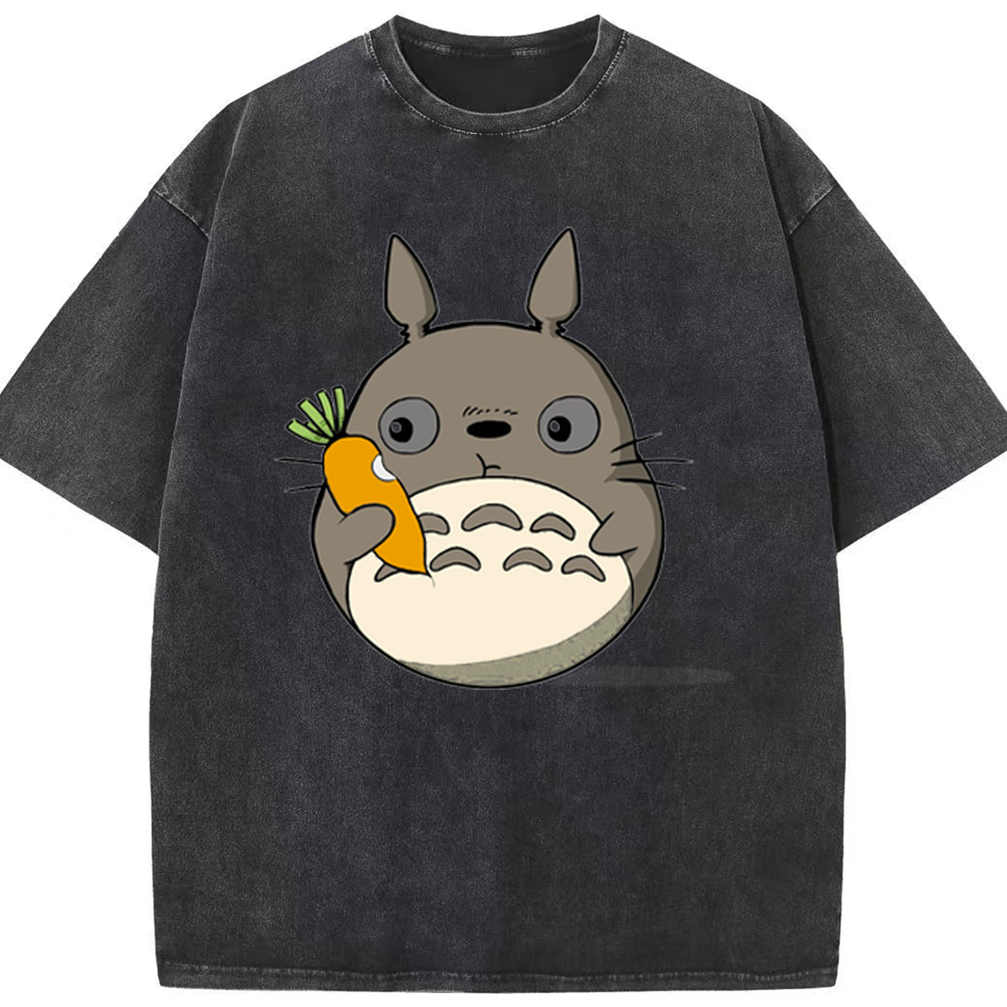 （画像用） となりのトトロ 草壁メイ 草壁サツキ My Neighbor Totoro Satsuki Kusakabe Mei Kusakabe 綿100% ヴィンテージ風 半袖Tシャツ（フロントプリント）