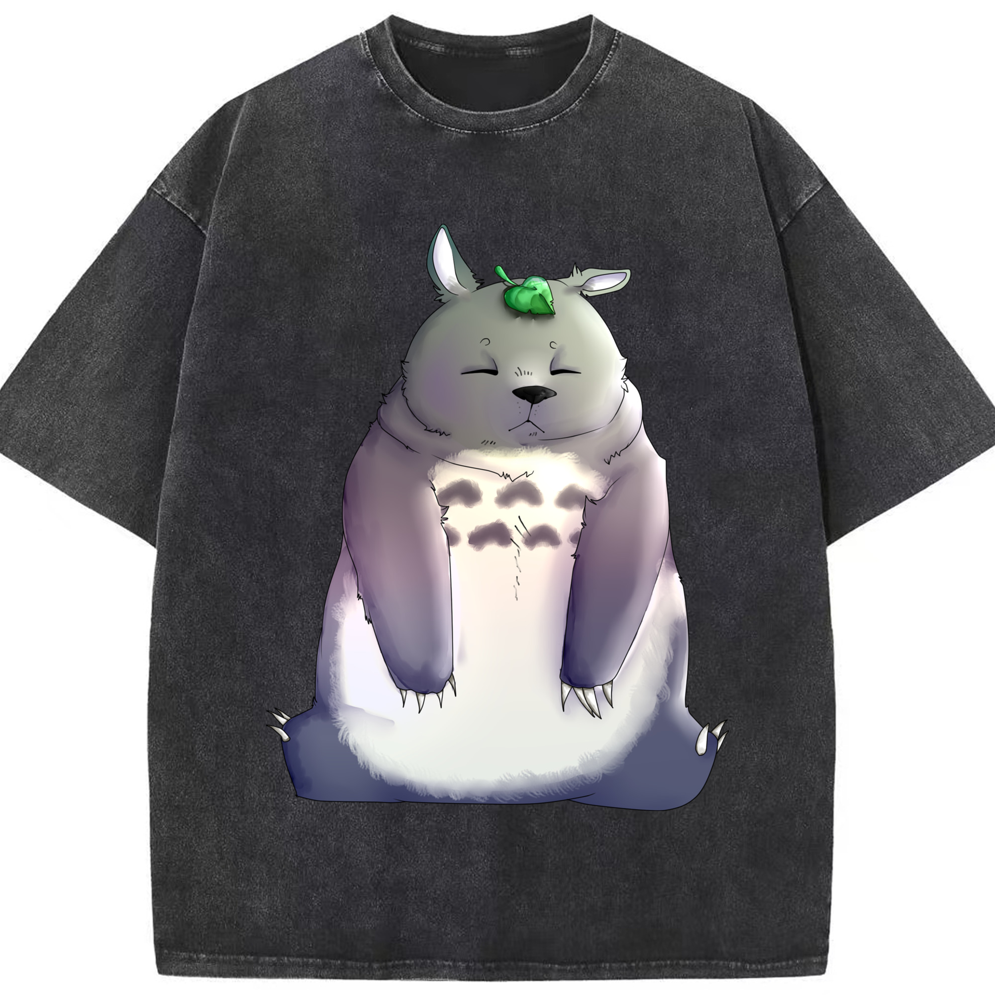 （画像用） となりのトトロ 草壁メイ 草壁サツキ My Neighbor Totoro Satsuki Kusakabe Mei Kusakabe 綿100% ヴィンテージ風 半袖Tシャツ（フロントプリント）