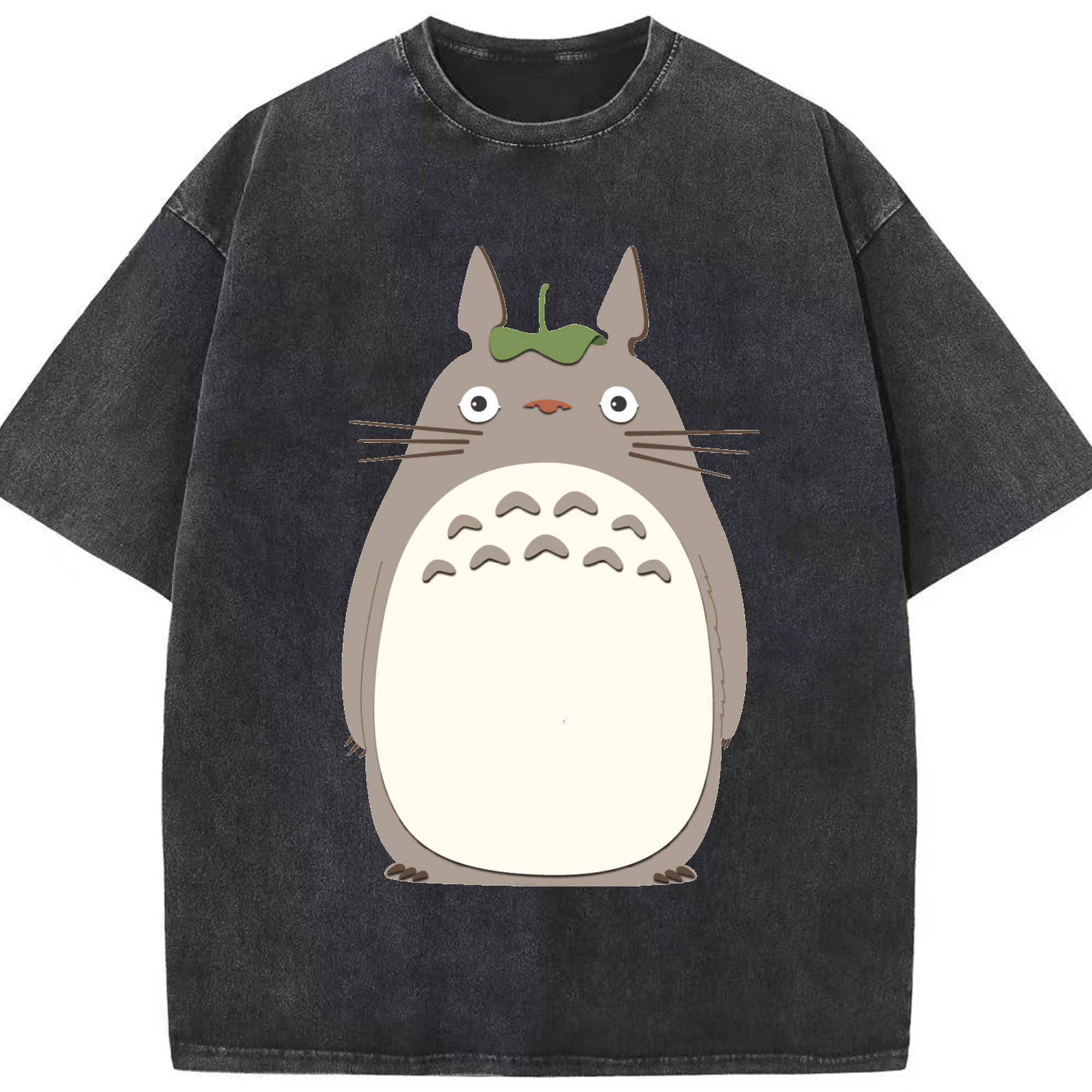 （画像用） となりのトトロ 草壁メイ 草壁サツキ My Neighbor Totoro Satsuki Kusakabe Mei Kusakabe 綿100% ヴィンテージ風 半袖Tシャツ（フロントプリント）