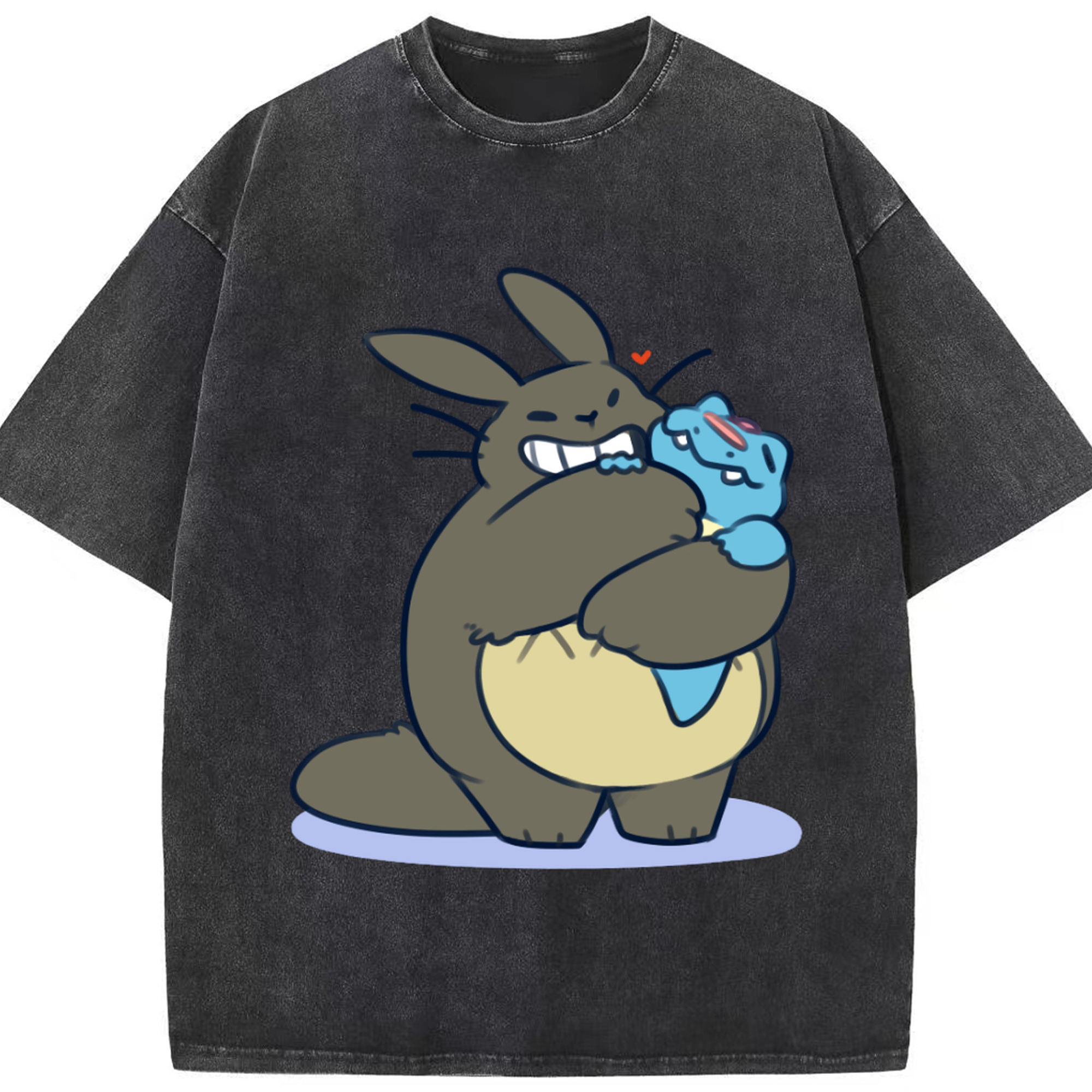 （画像用） となりのトトロ 草壁メイ 草壁サツキ My Neighbor Totoro Satsuki Kusakabe Mei Kusakabe 綿100% ヴィンテージ風 半袖Tシャツ（フロントプリント）