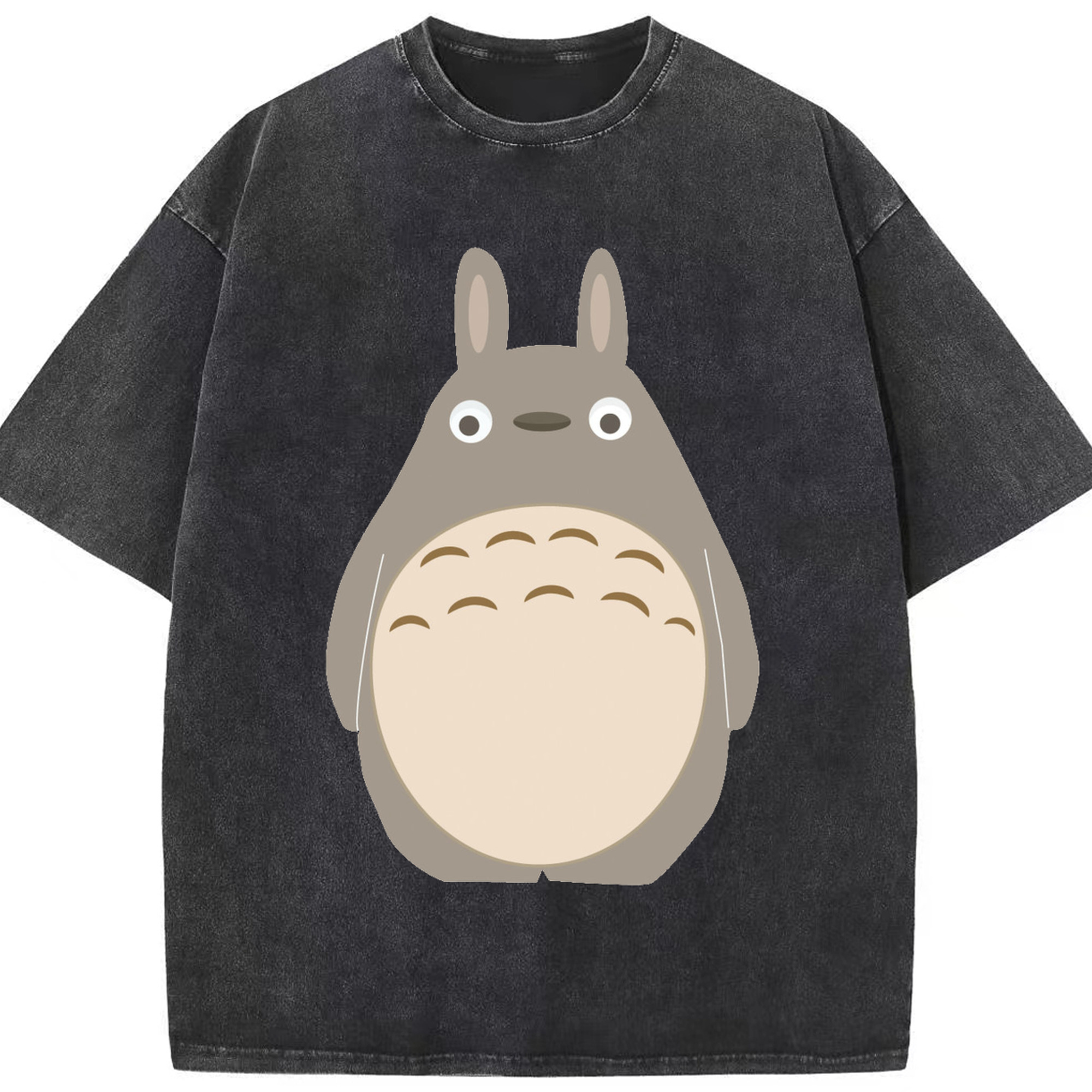 （画像用） となりのトトロ 草壁メイ 草壁サツキ My Neighbor Totoro Satsuki Kusakabe Mei Kusakabe 綿100% ヴィンテージ風 半袖Tシャツ（フロントプリント）