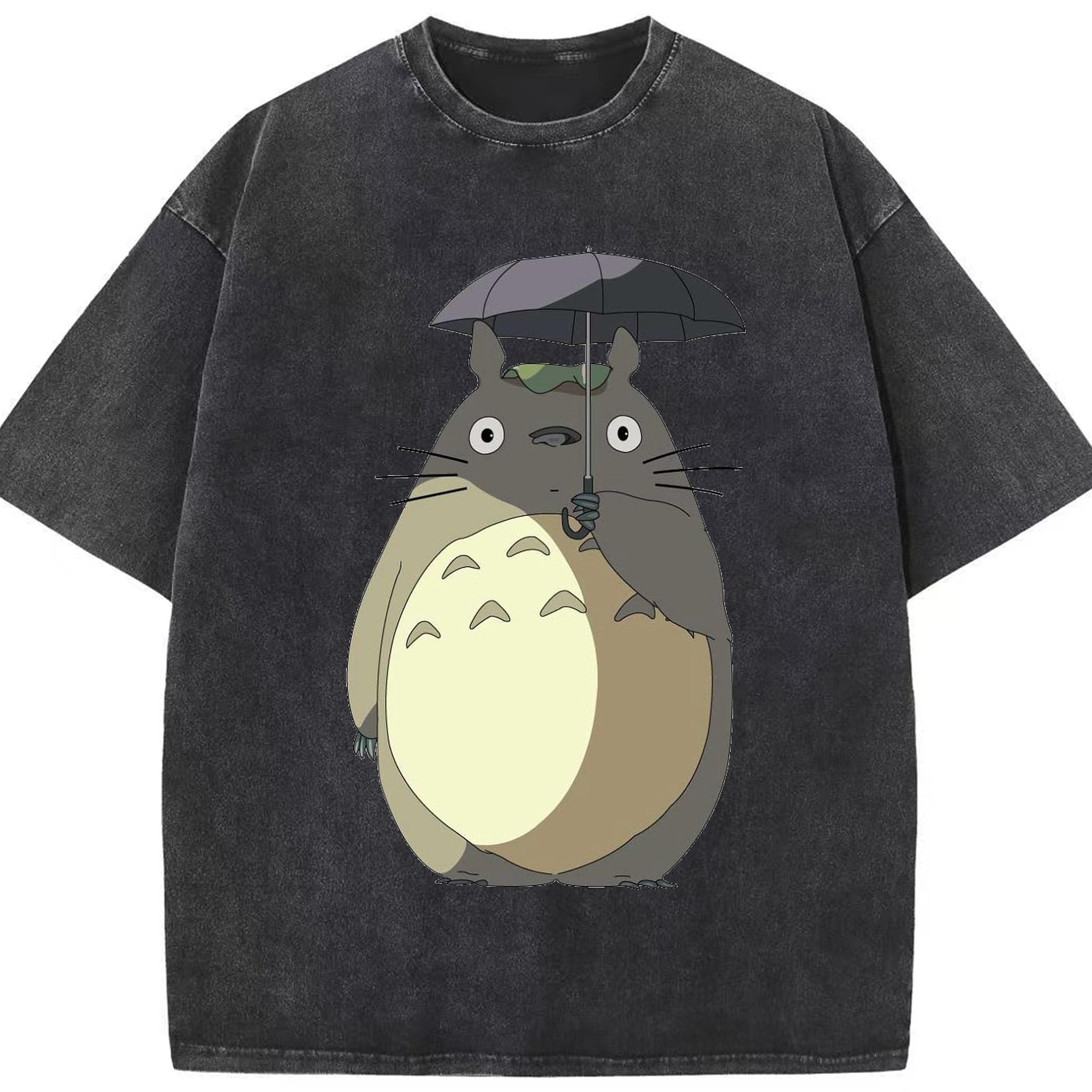 （画像用） となりのトトロ 草壁メイ 草壁サツキ My Neighbor Totoro Satsuki Kusakabe Mei Kusakabe 綿100% ヴィンテージ風 半袖Tシャツ（フロントプリント）