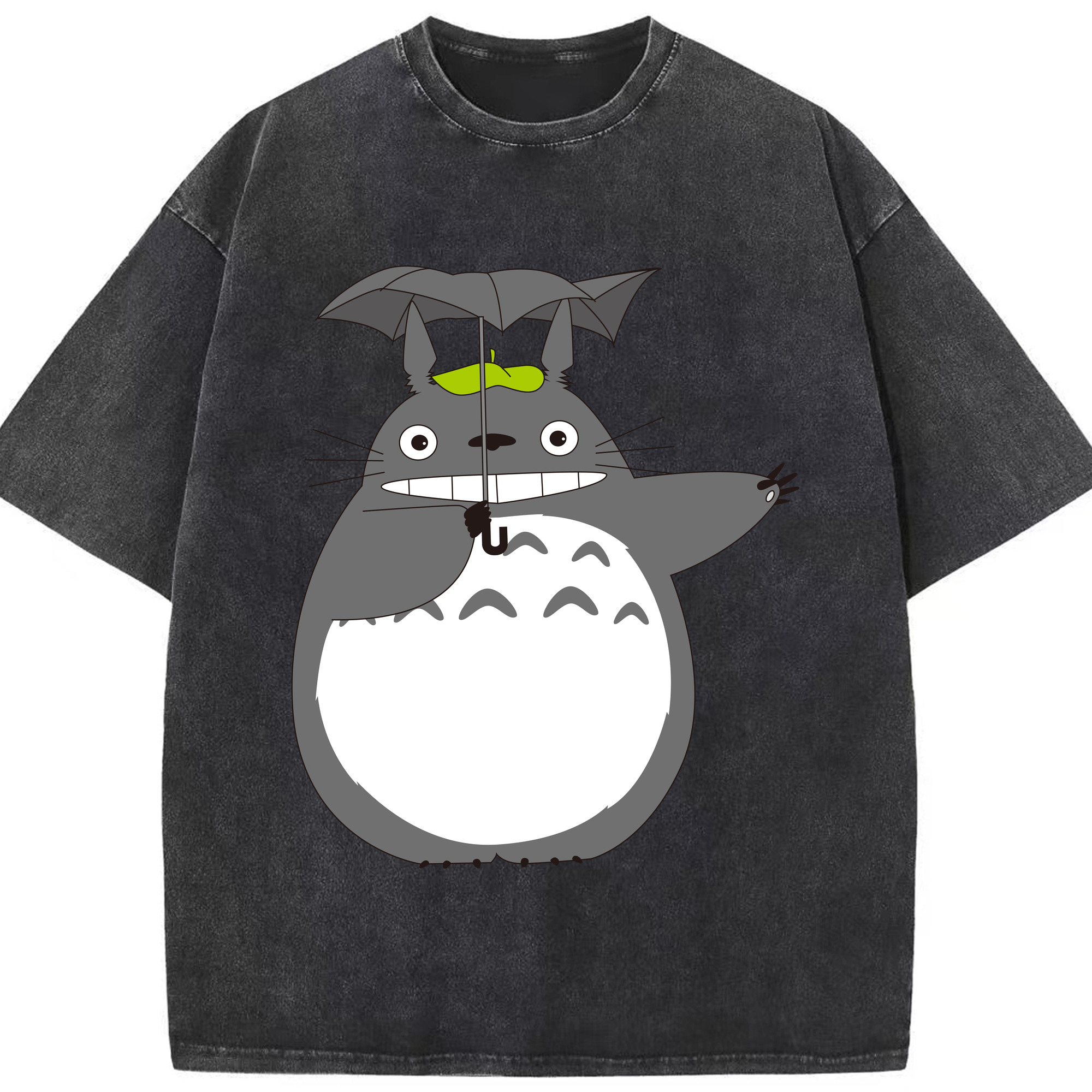 （画像用） となりのトトロ 草壁メイ 草壁サツキ My Neighbor Totoro Satsuki Kusakabe Mei Kusakabe 綿100% ヴィンテージ風 半袖Tシャツ（フロントプリント）