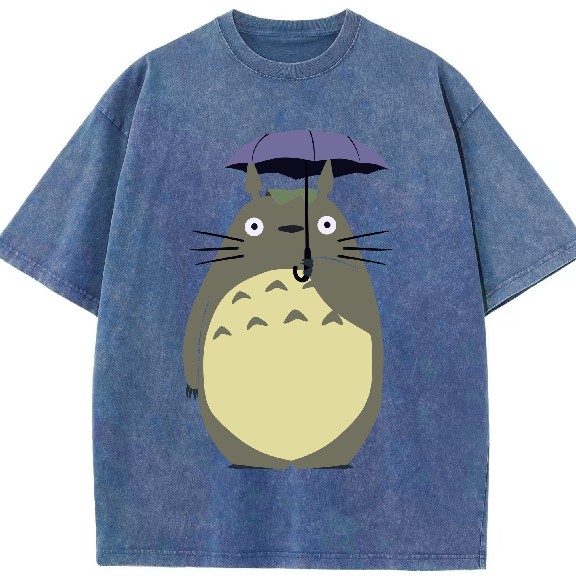 （画像用） となりのトトロ 草壁メイ 草壁サツキ My Neighbor Totoro Satsuki Kusakabe Mei Kusakabe 綿100% ヴィンテージ風 半袖Tシャツ（フロントプリント）