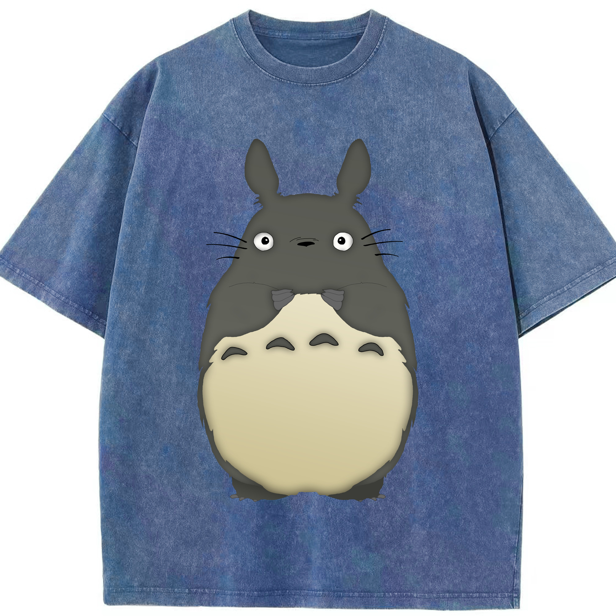 （画像用） となりのトトロ 草壁メイ 草壁サツキ My Neighbor Totoro Satsuki Kusakabe Mei Kusakabe 綿100% ヴィンテージ風 半袖Tシャツ（フロントプリント）