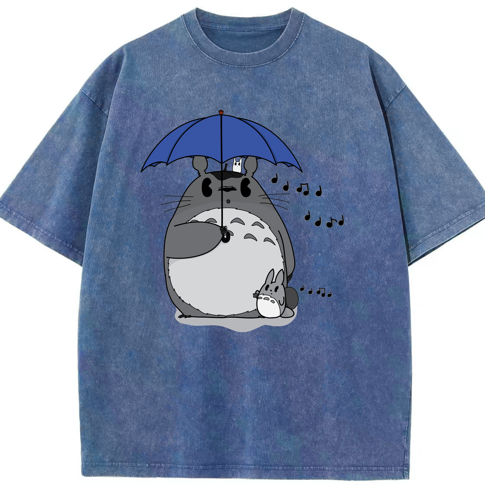 （画像用） となりのトトロ 草壁メイ 草壁サツキ My Neighbor Totoro Satsuki Kusakabe Mei Kusakabe 綿100% ヴィンテージ風 半袖Tシャツ（フロントプリント）