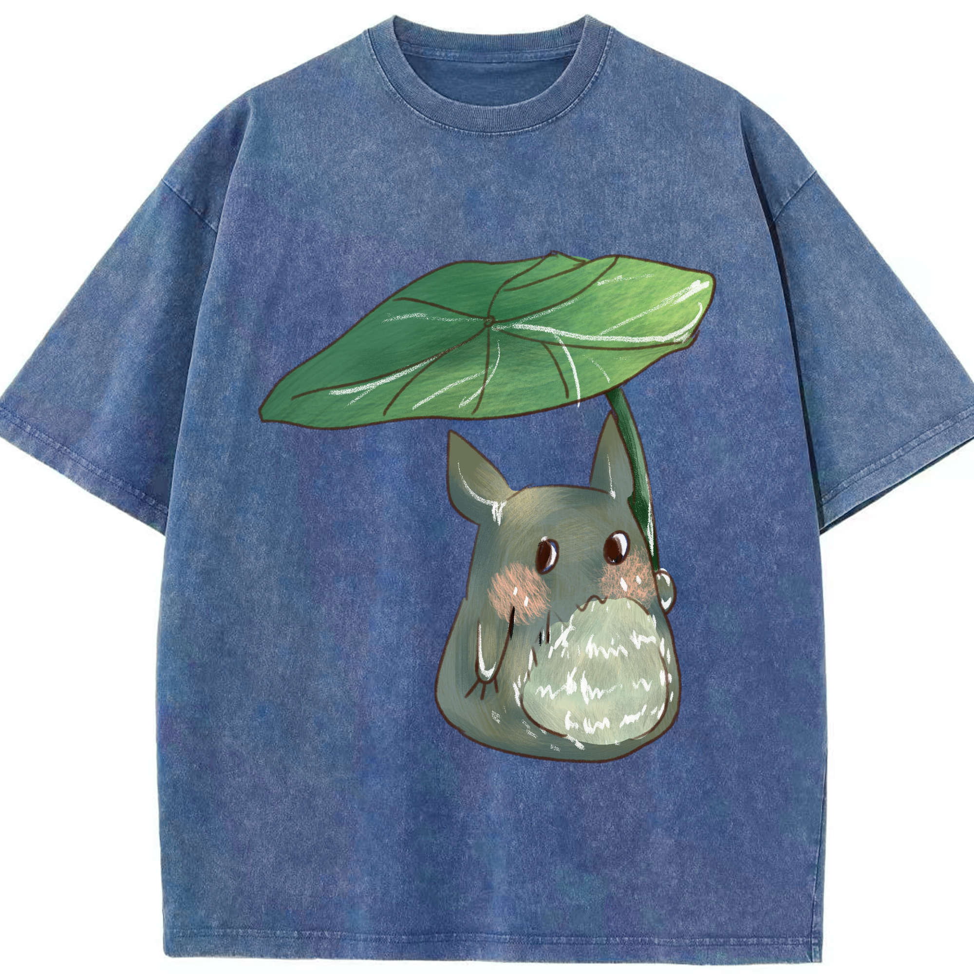 （画像用） となりのトトロ 草壁メイ 草壁サツキ My Neighbor Totoro Satsuki Kusakabe Mei Kusakabe 綿100% ヴィンテージ風 半袖Tシャツ（フロントプリント）