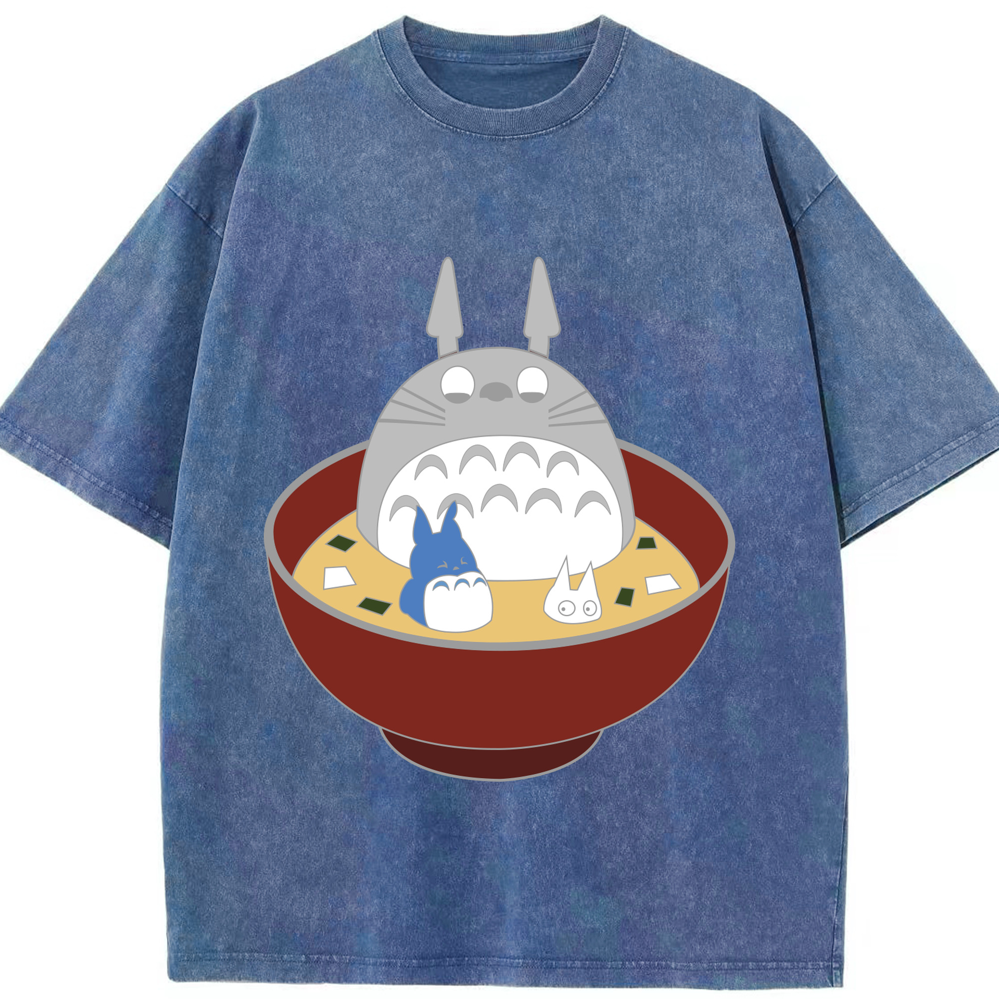 （画像用） となりのトトロ 草壁メイ 草壁サツキ My Neighbor Totoro Satsuki Kusakabe Mei Kusakabe 綿100% ヴィンテージ風 半袖Tシャツ（フロントプリント）