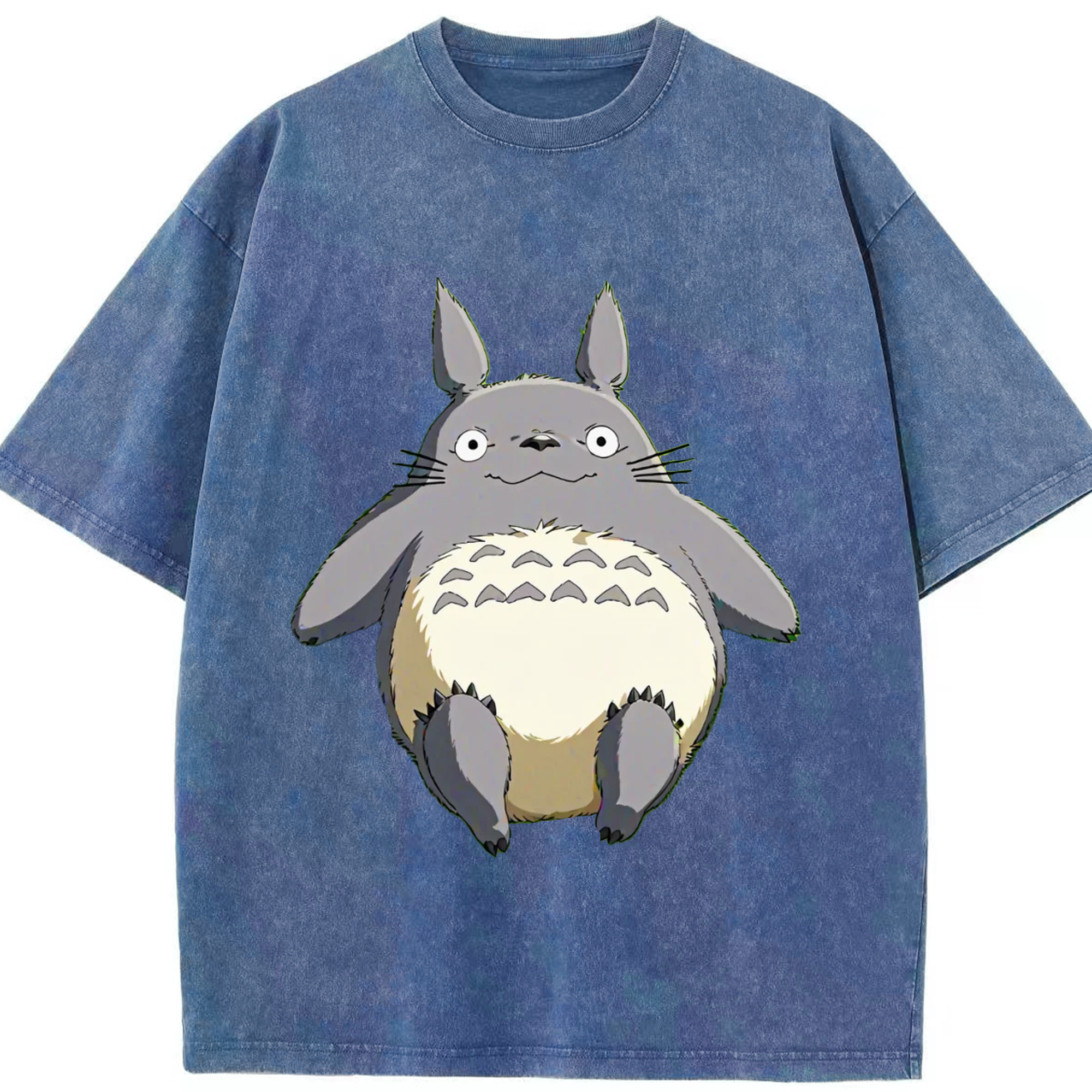 （画像用） となりのトトロ 草壁メイ 草壁サツキ My Neighbor Totoro Satsuki Kusakabe Mei Kusakabe 綿100% ヴィンテージ風 半袖Tシャツ（フロントプリント）