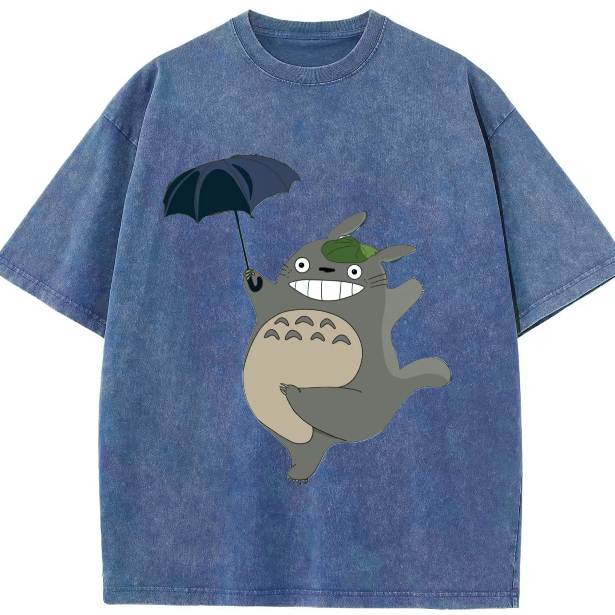 （画像用） となりのトトロ 草壁メイ 草壁サツキ My Neighbor Totoro Satsuki Kusakabe Mei Kusakabe 綿100% ヴィンテージ風 半袖Tシャツ（フロントプリント）