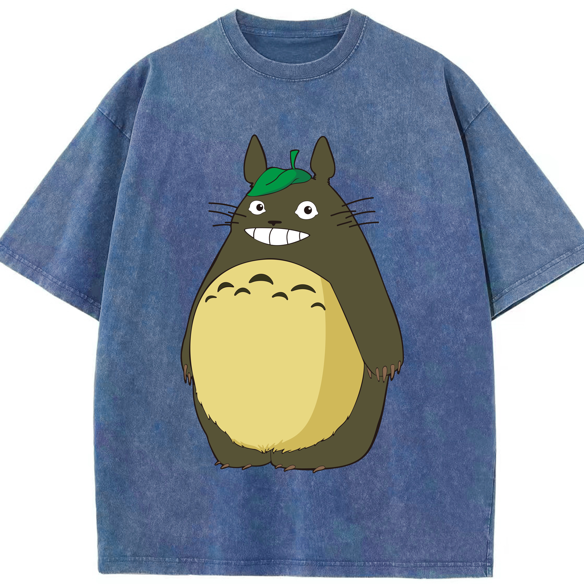 （画像用） となりのトトロ 草壁メイ 草壁サツキ My Neighbor Totoro Satsuki Kusakabe Mei Kusakabe 綿100% ヴィンテージ風 半袖Tシャツ（フロントプリント）