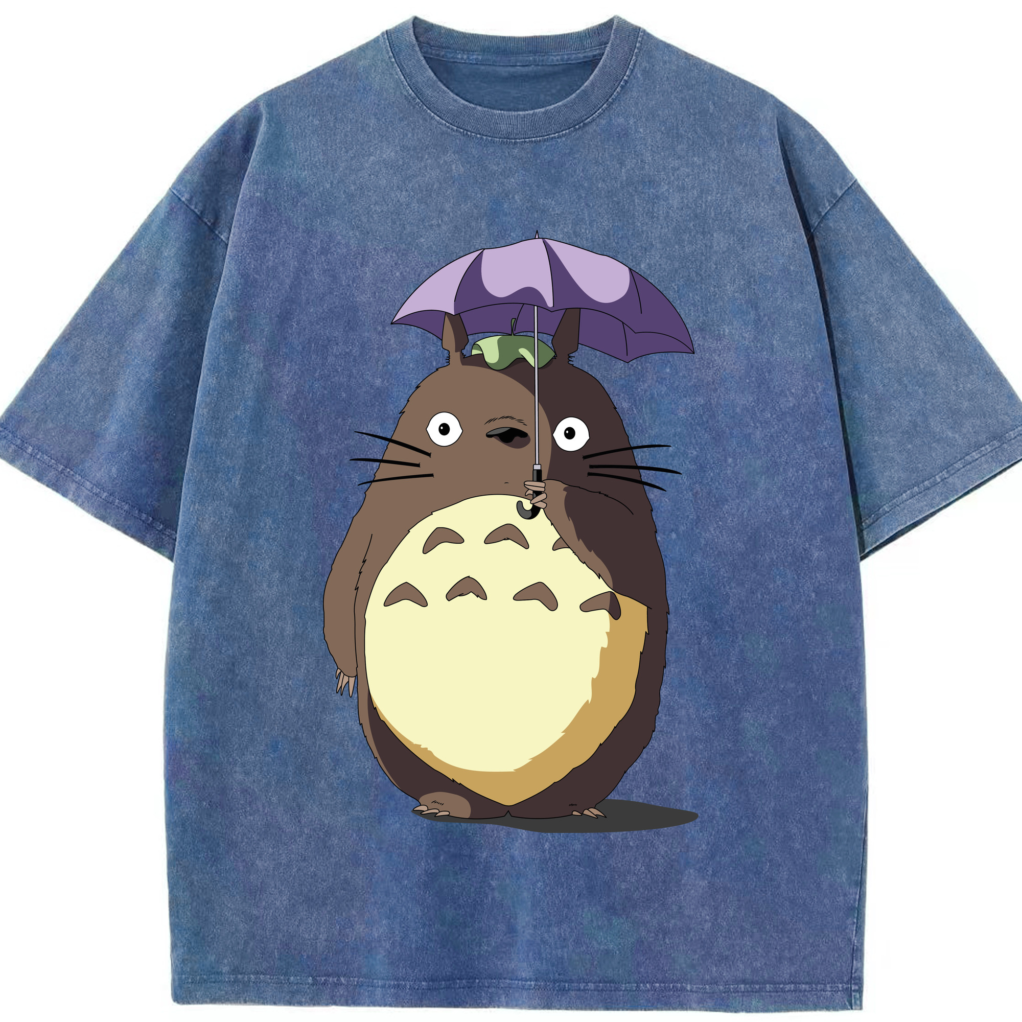 （画像用） となりのトトロ 草壁メイ 草壁サツキ My Neighbor Totoro Satsuki Kusakabe Mei Kusakabe 綿100% ヴィンテージ風 半袖Tシャツ（フロントプリント）