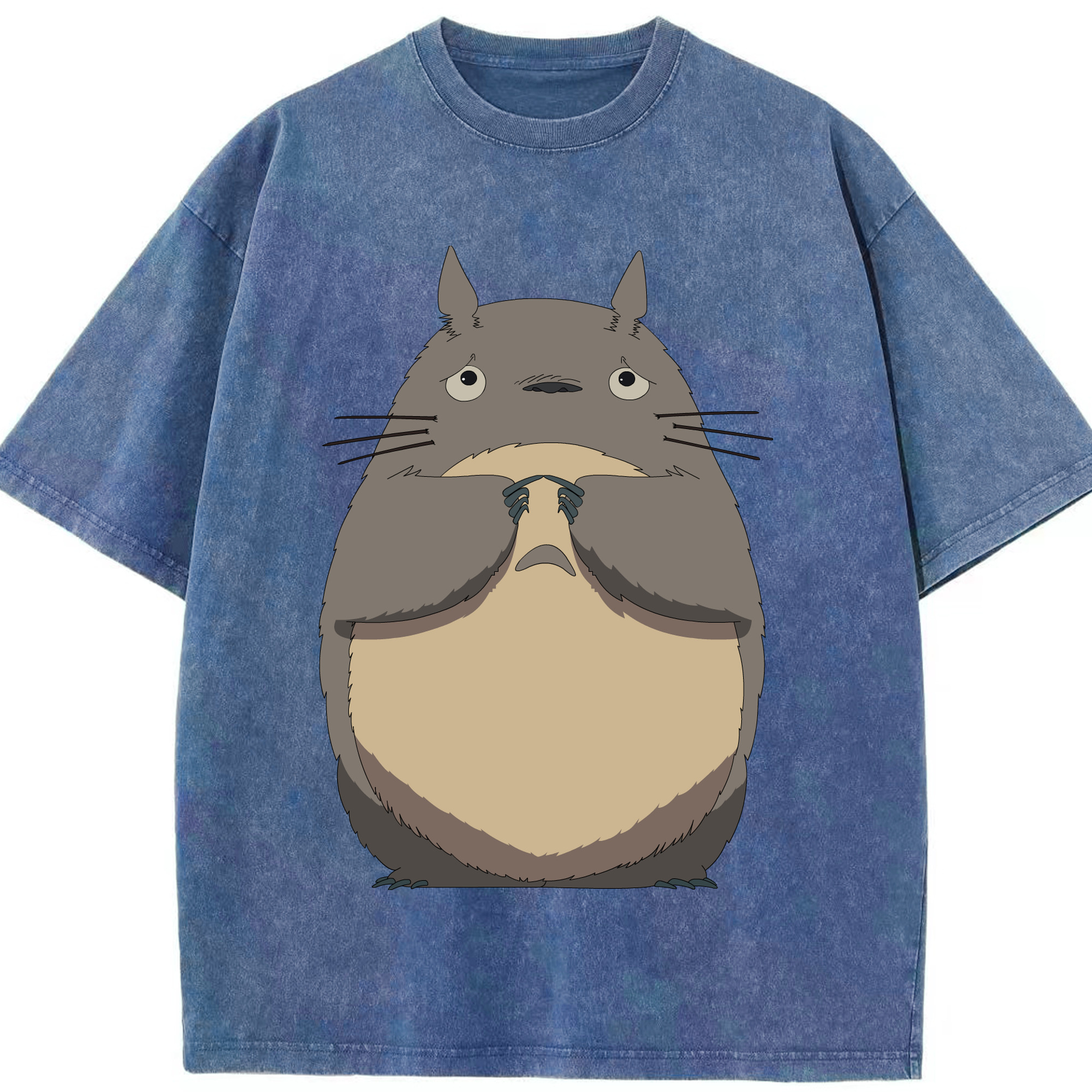 （画像用） となりのトトロ 草壁メイ 草壁サツキ My Neighbor Totoro Satsuki Kusakabe Mei Kusakabe 綿100% ヴィンテージ風 半袖Tシャツ（フロントプリント）