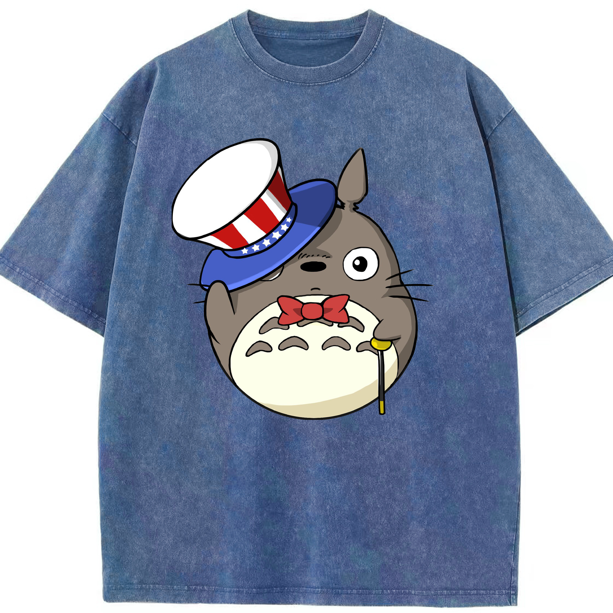 （画像用） となりのトトロ 草壁メイ 草壁サツキ My Neighbor Totoro Satsuki Kusakabe Mei Kusakabe 綿100% ヴィンテージ風 半袖Tシャツ（フロントプリント）