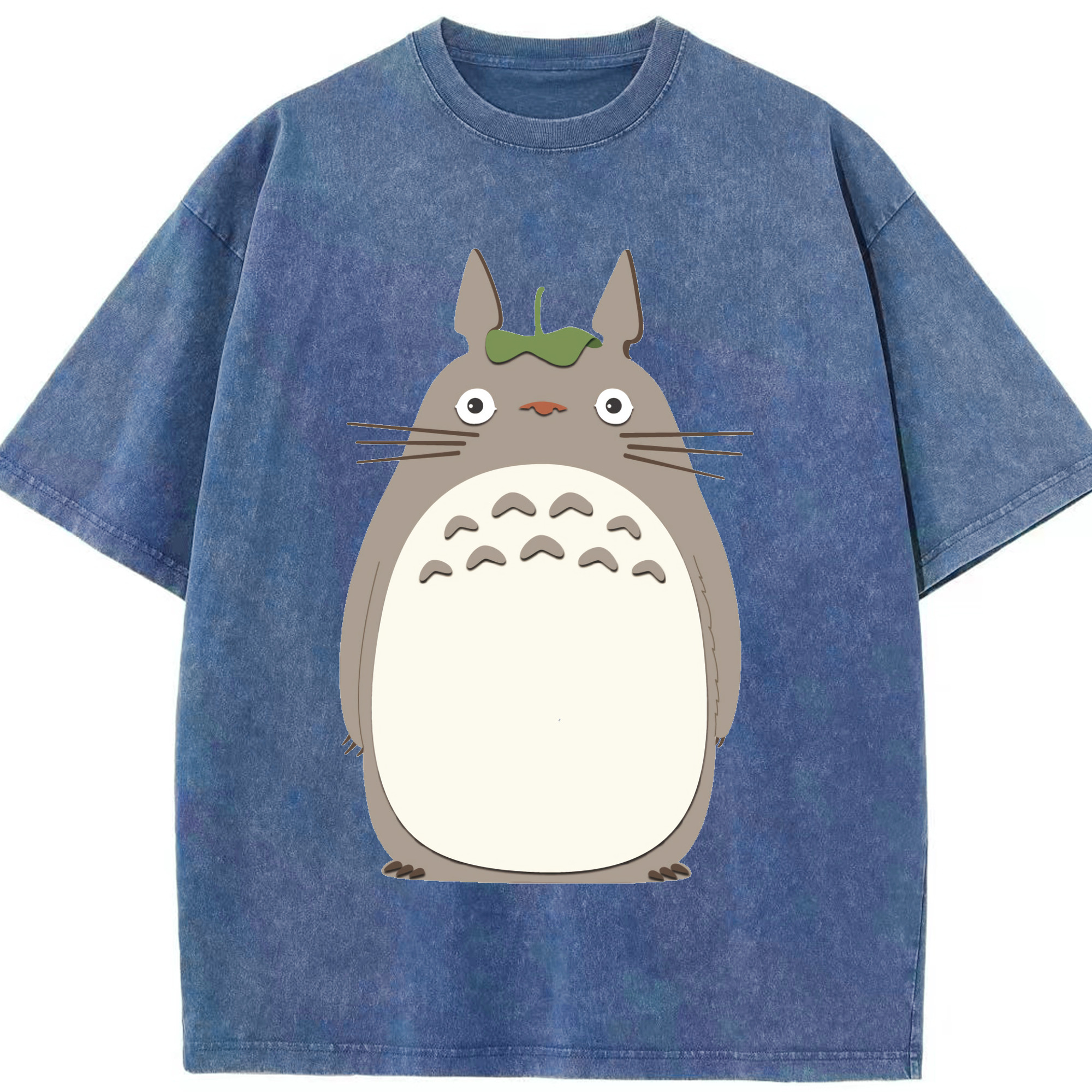 （画像用） となりのトトロ 草壁メイ 草壁サツキ My Neighbor Totoro Satsuki Kusakabe Mei Kusakabe 綿100% ヴィンテージ風 半袖Tシャツ（フロントプリント）