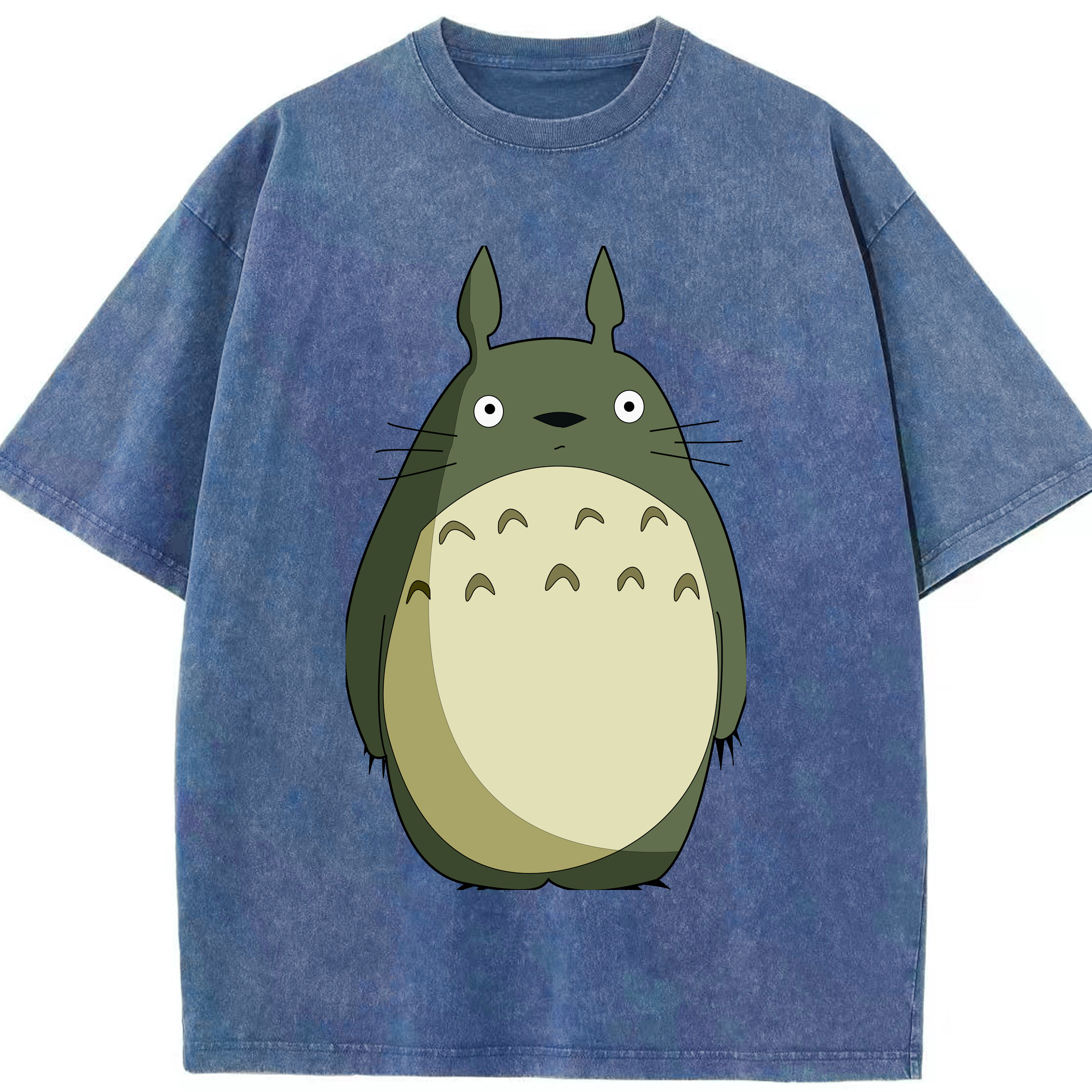 （画像用） となりのトトロ 草壁メイ 草壁サツキ My Neighbor Totoro Satsuki Kusakabe Mei Kusakabe 綿100% ヴィンテージ風 半袖Tシャツ（フロントプリント）