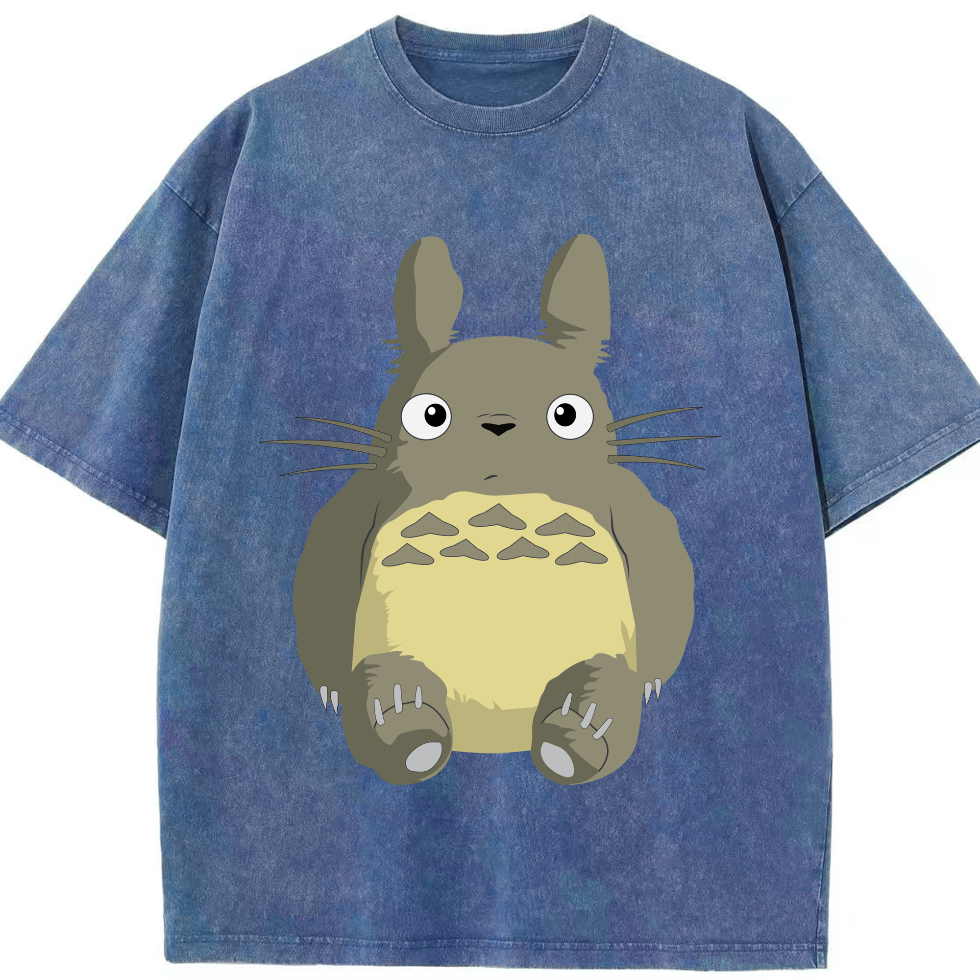 （画像用） となりのトトロ 草壁メイ 草壁サツキ My Neighbor Totoro Satsuki Kusakabe Mei Kusakabe 綿100% ヴィンテージ風 半袖Tシャツ（フロントプリント）