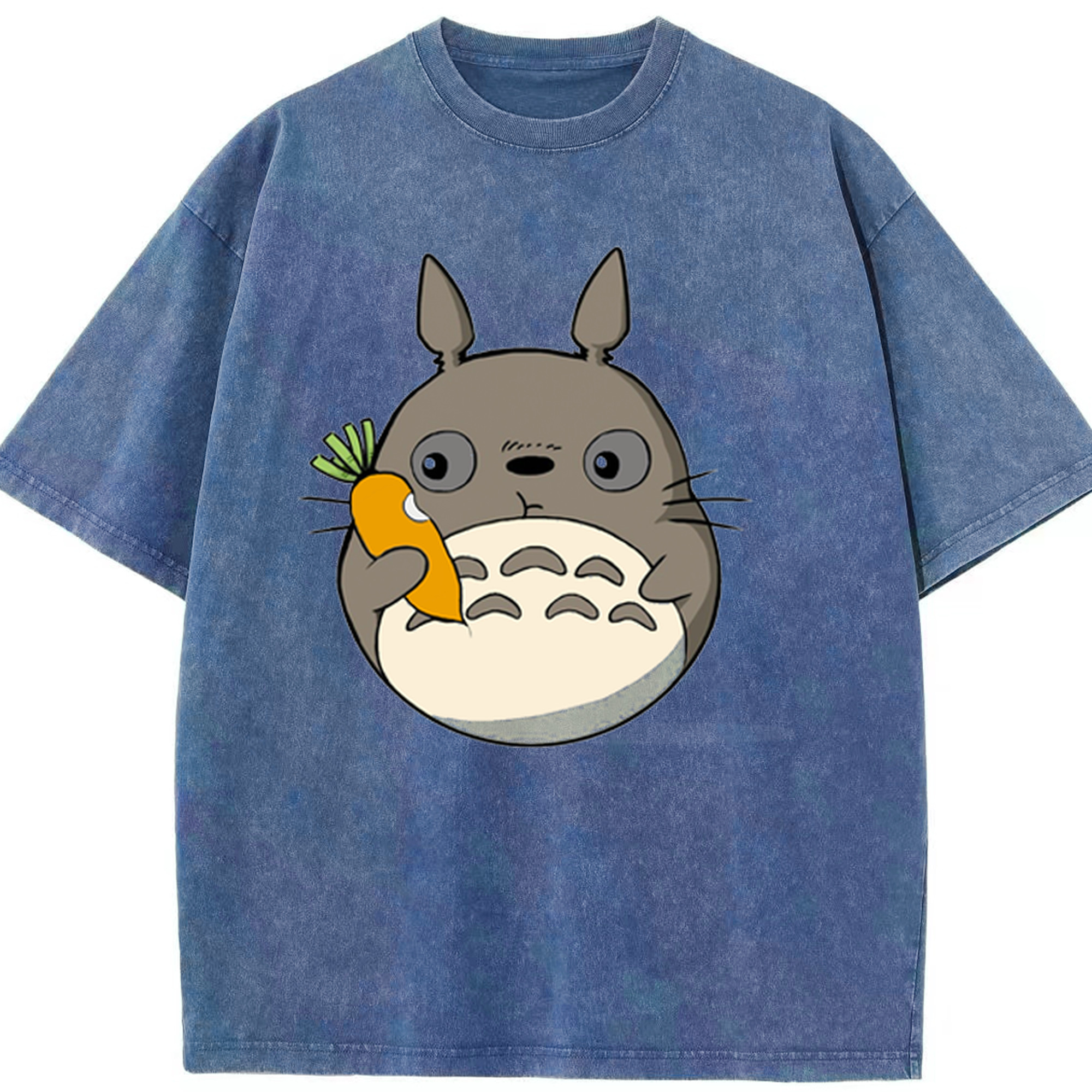 （画像用） となりのトトロ 草壁メイ 草壁サツキ My Neighbor Totoro Satsuki Kusakabe Mei Kusakabe 綿100% ヴィンテージ風 半袖Tシャツ（フロントプリント）