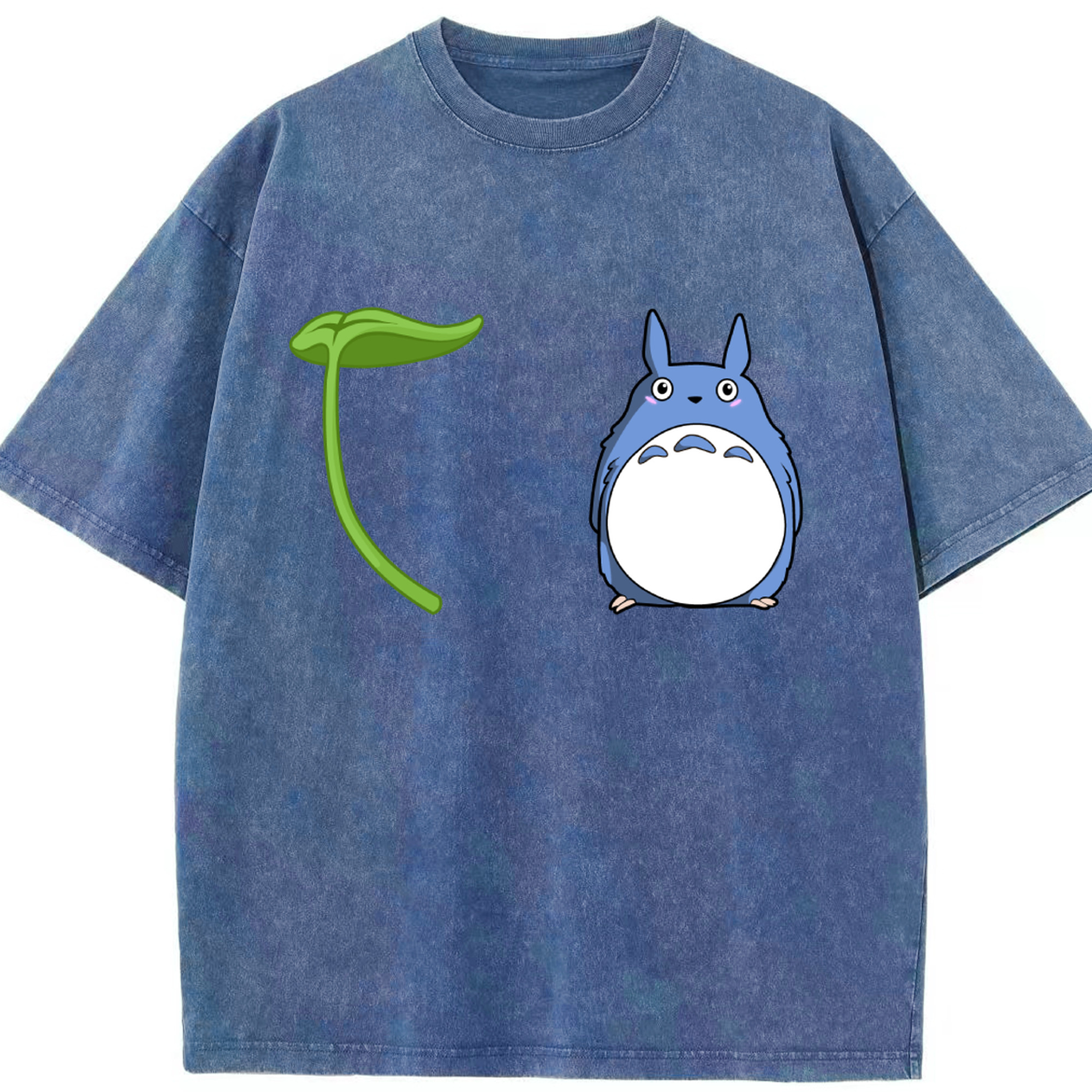 （画像用） となりのトトロ 草壁メイ 草壁サツキ My Neighbor Totoro Satsuki Kusakabe Mei Kusakabe 綿100% ヴィンテージ風 半袖Tシャツ（フロントプリント）