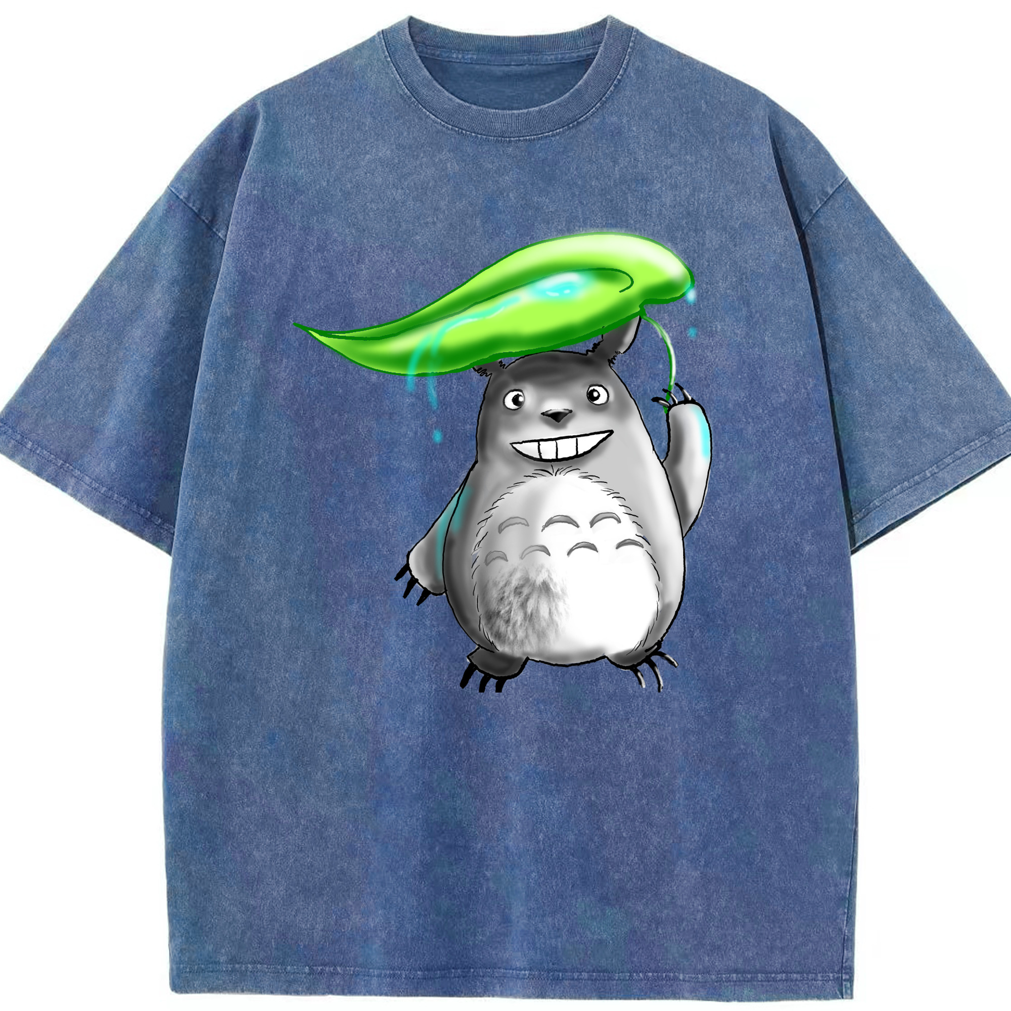 （画像用） となりのトトロ 草壁メイ 草壁サツキ My Neighbor Totoro Satsuki Kusakabe Mei Kusakabe 綿100% ヴィンテージ風 半袖Tシャツ（フロントプリント）