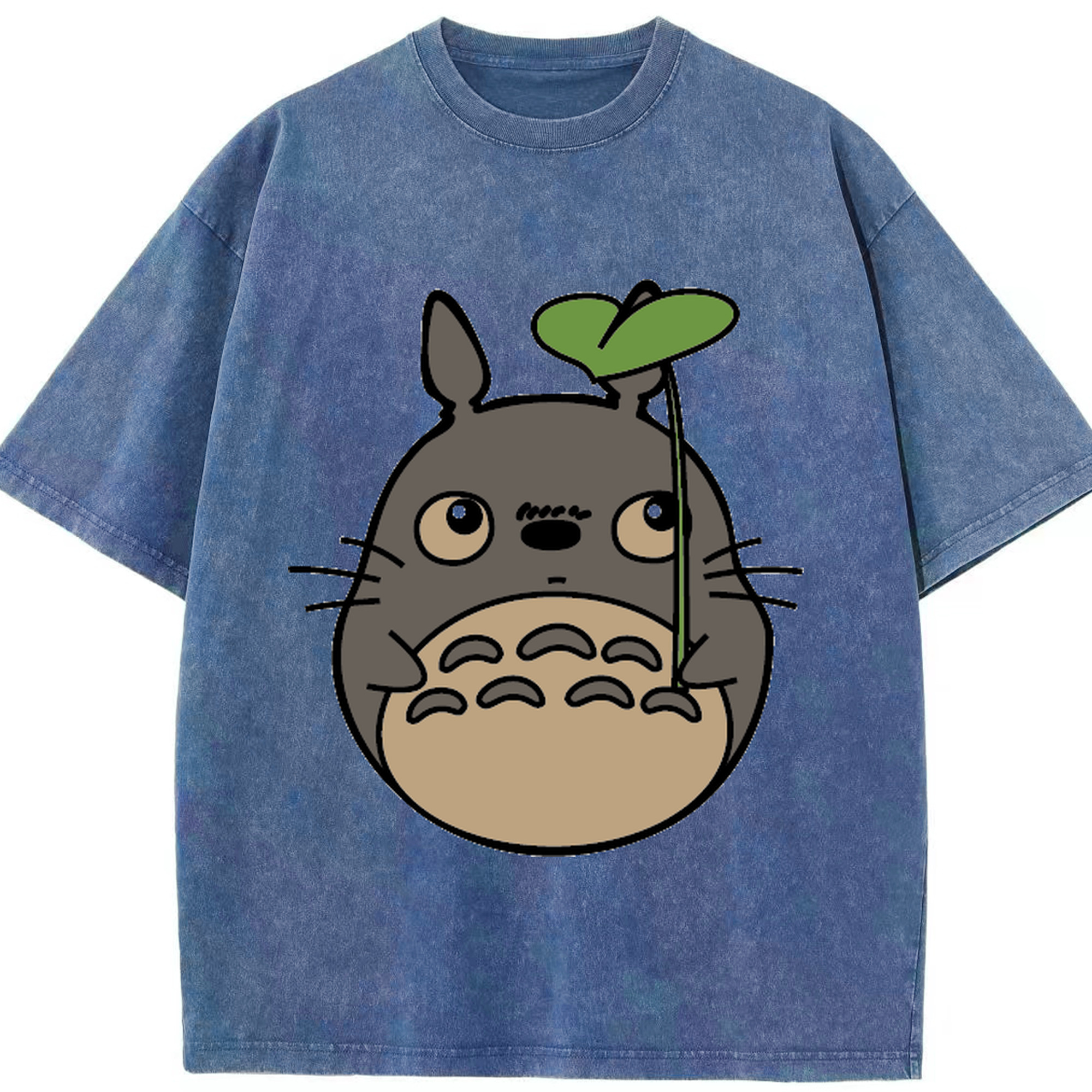 （画像用） となりのトトロ 草壁メイ 草壁サツキ My Neighbor Totoro Satsuki Kusakabe Mei Kusakabe 綿100% ヴィンテージ風 半袖Tシャツ（フロントプリント）