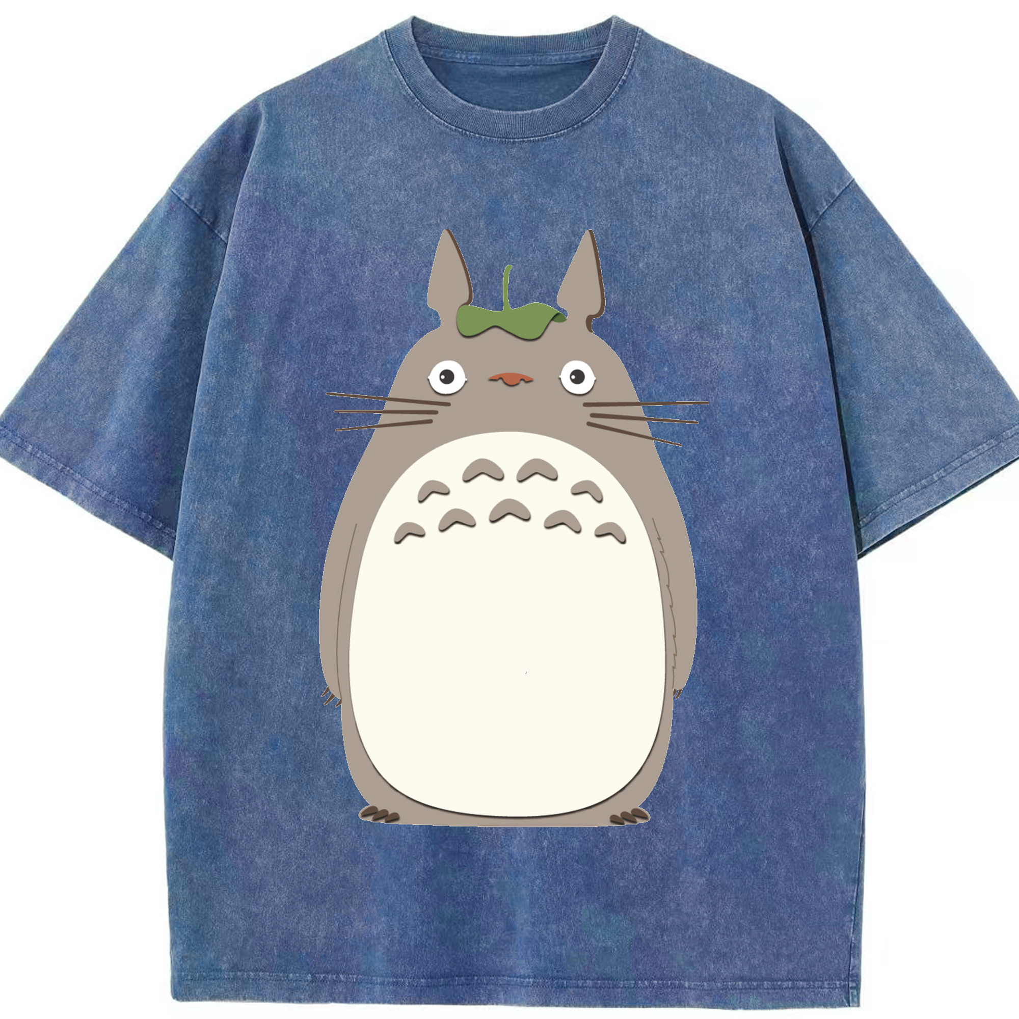 （画像用） となりのトトロ 草壁メイ 草壁サツキ My Neighbor Totoro Satsuki Kusakabe Mei Kusakabe 綿100% ヴィンテージ風 半袖Tシャツ（フロントプリント）