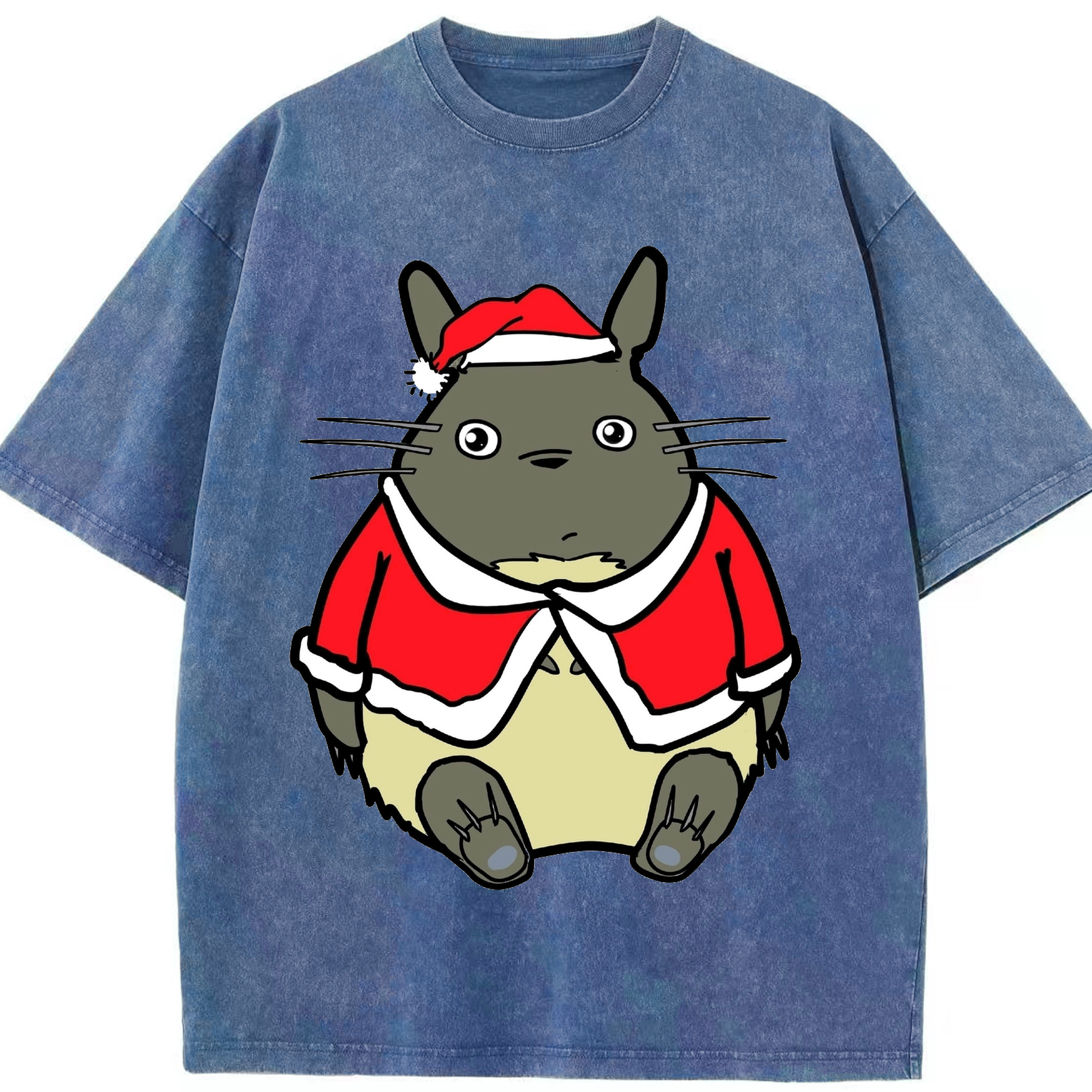 （画像用） となりのトトロ 草壁メイ 草壁サツキ My Neighbor Totoro Satsuki Kusakabe Mei Kusakabe 綿100% ヴィンテージ風 半袖Tシャツ（フロントプリント）