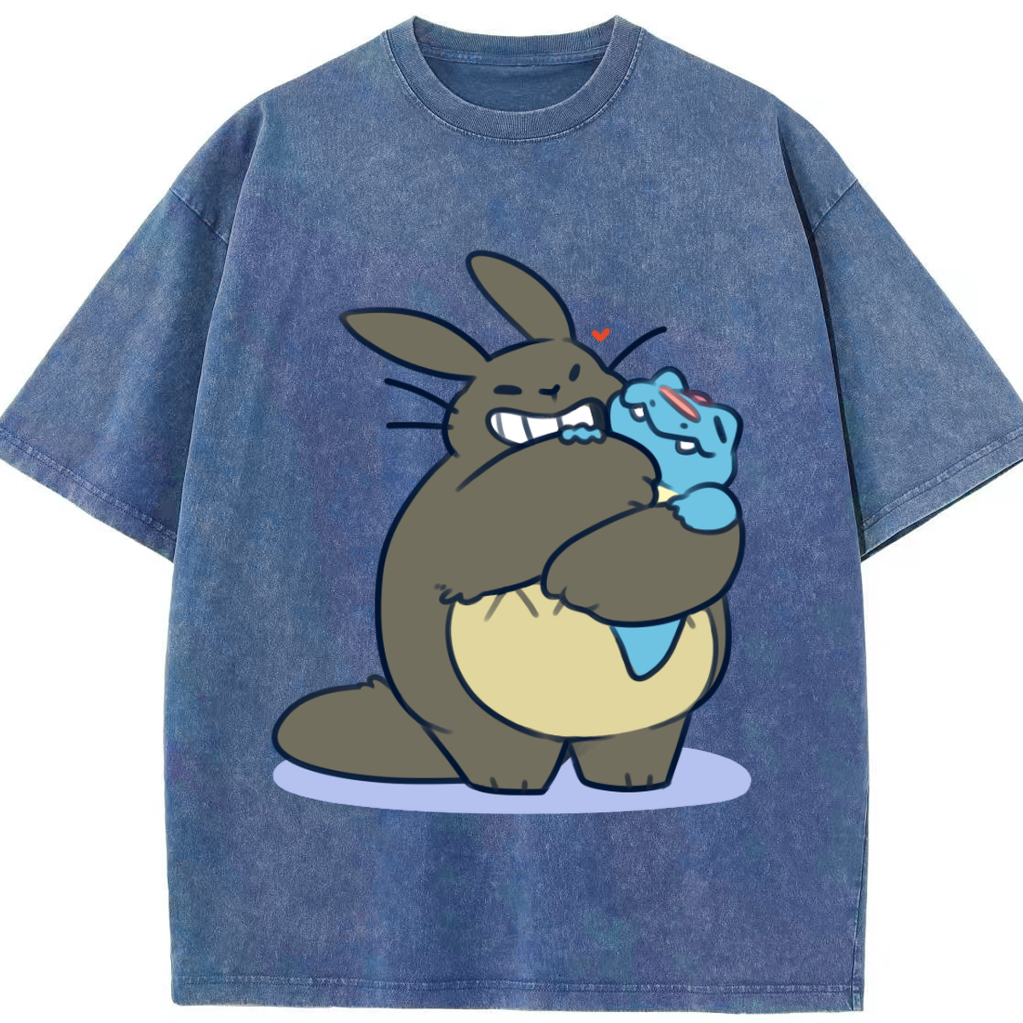 （画像用） となりのトトロ 草壁メイ 草壁サツキ My Neighbor Totoro Satsuki Kusakabe Mei Kusakabe 綿100% ヴィンテージ風 半袖Tシャツ（フロントプリント）