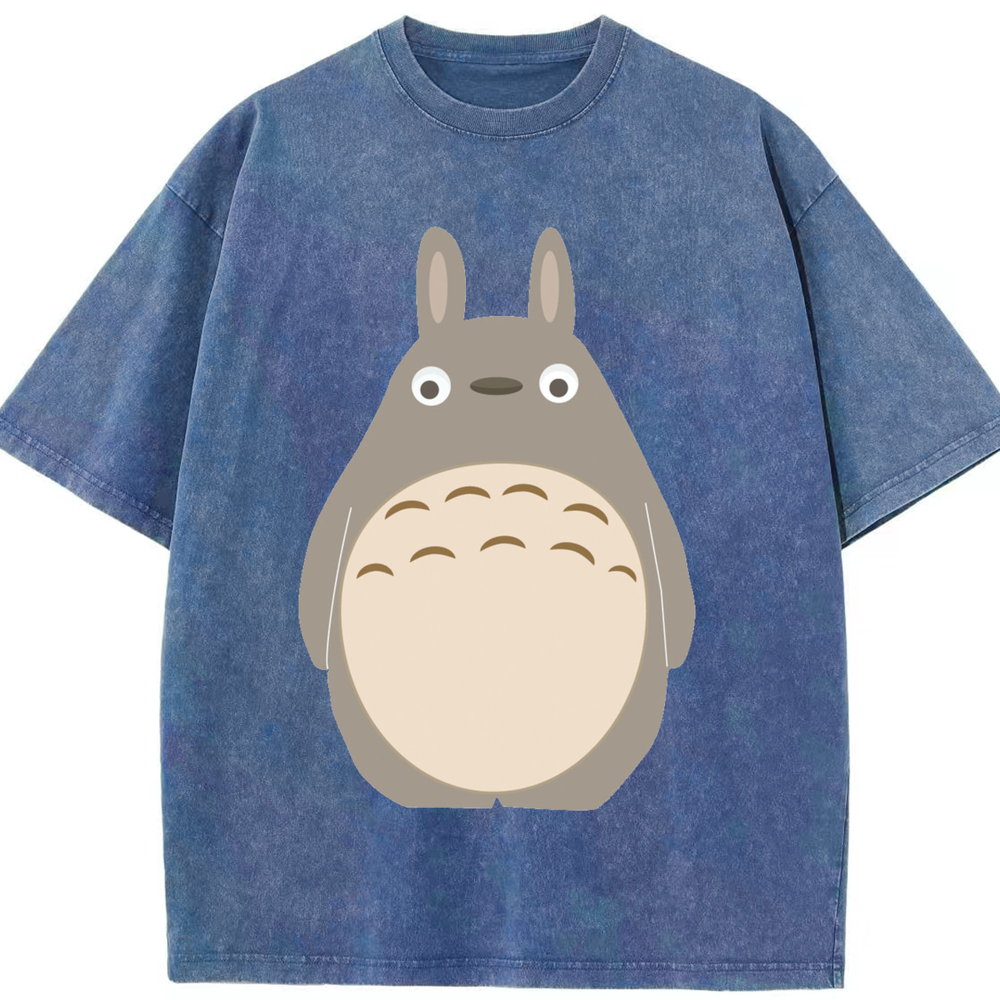 （画像用） となりのトトロ 草壁メイ 草壁サツキ My Neighbor Totoro Satsuki Kusakabe Mei Kusakabe 綿100% ヴィンテージ風 半袖Tシャツ（フロントプリント）