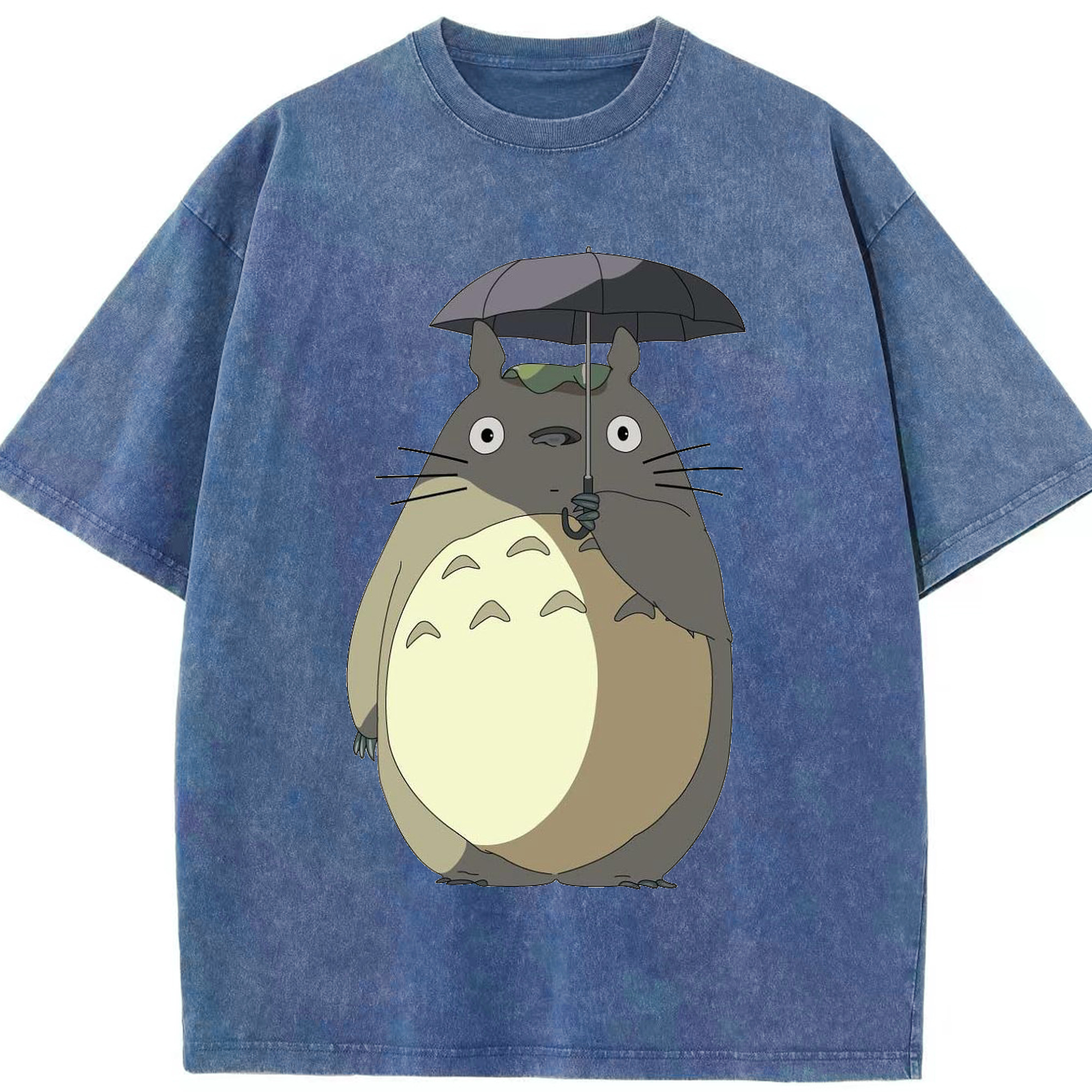 （画像用） となりのトトロ 草壁メイ 草壁サツキ My Neighbor Totoro Satsuki Kusakabe Mei Kusakabe 綿100% ヴィンテージ風 半袖Tシャツ（フロントプリント）