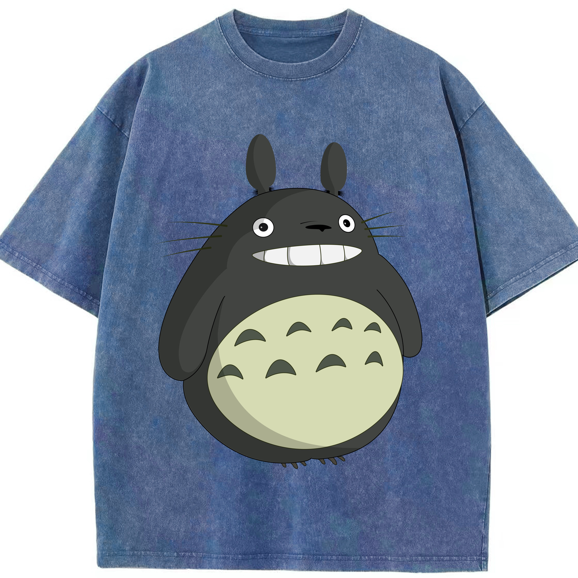 （画像用） となりのトトロ 草壁メイ 草壁サツキ My Neighbor Totoro Satsuki Kusakabe Mei Kusakabe 綿100% ヴィンテージ風 半袖Tシャツ（フロントプリント）