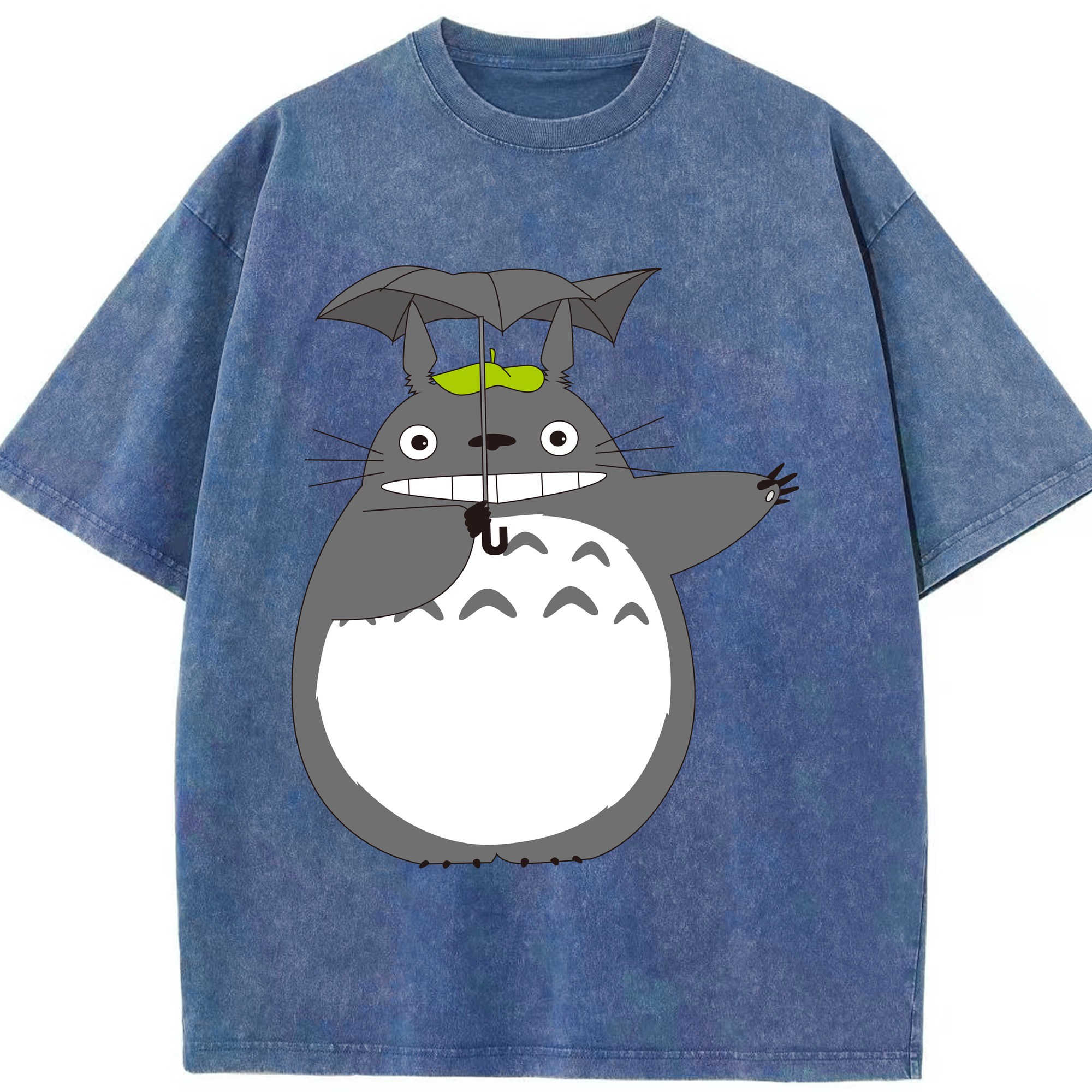（画像用） となりのトトロ 草壁メイ 草壁サツキ My Neighbor Totoro Satsuki Kusakabe Mei Kusakabe 綿100% ヴィンテージ風 半袖Tシャツ（フロントプリント）