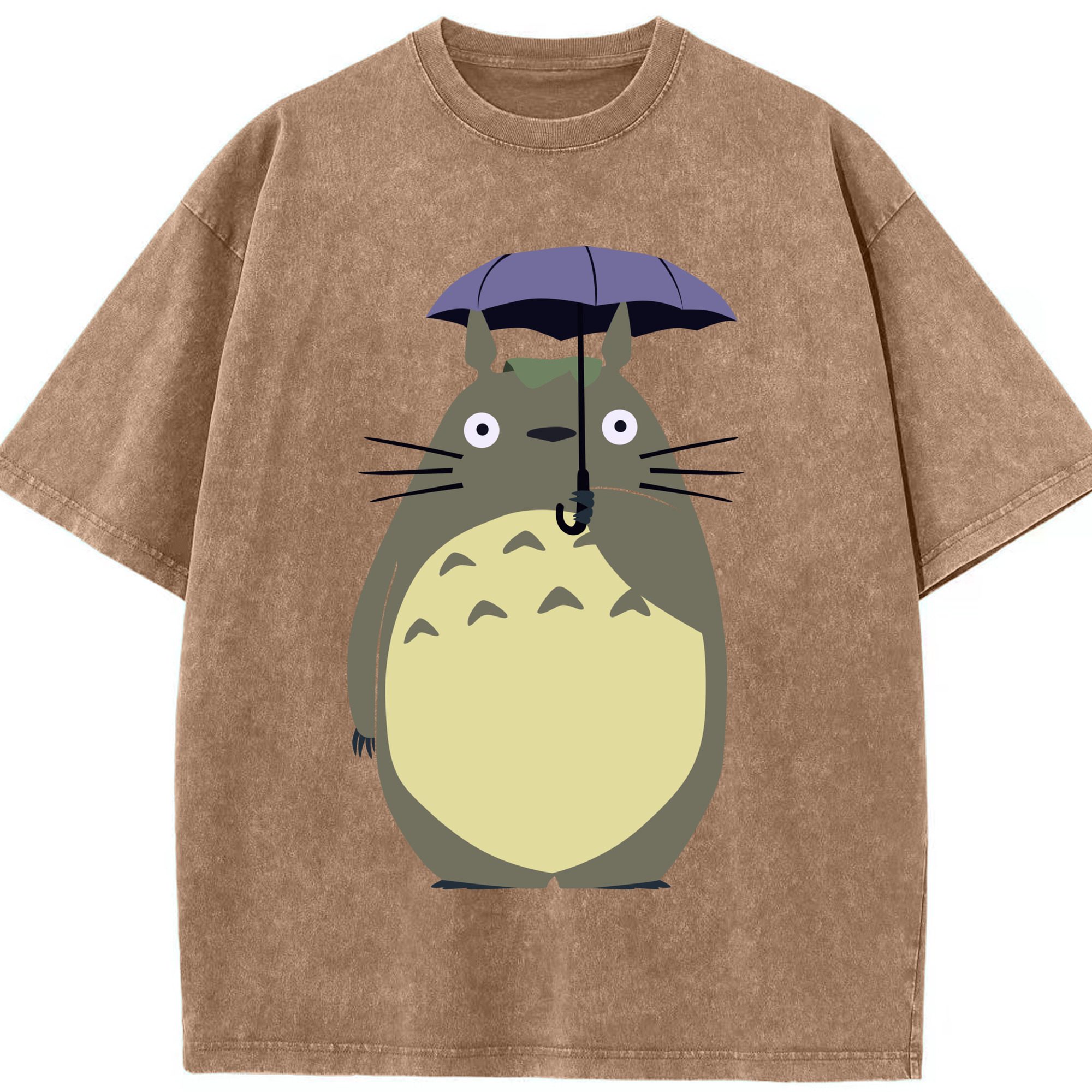 （画像用） となりのトトロ 草壁メイ 草壁サツキ My Neighbor Totoro Satsuki Kusakabe Mei Kusakabe 綿100% ヴィンテージ風 半袖Tシャツ（フロントプリント）