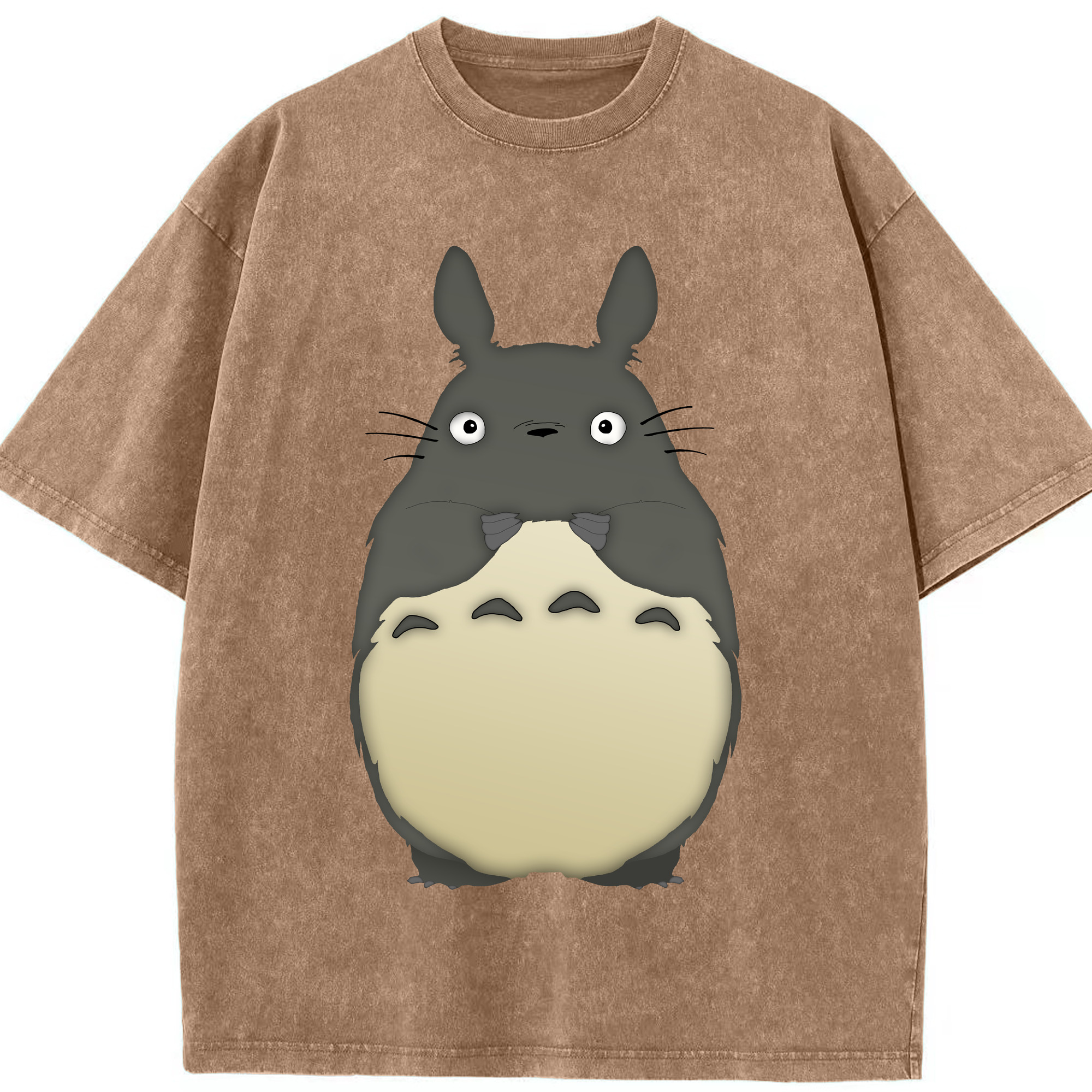 （画像用） となりのトトロ 草壁メイ 草壁サツキ My Neighbor Totoro Satsuki Kusakabe Mei Kusakabe 綿100% ヴィンテージ風 半袖Tシャツ（フロントプリント）