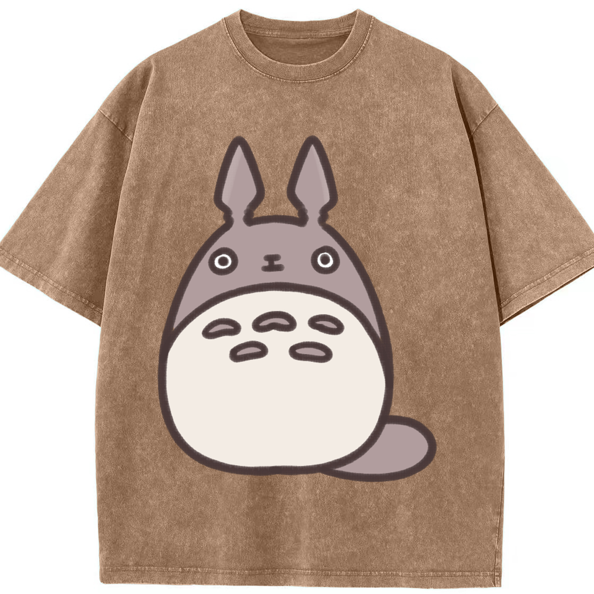 （画像用） となりのトトロ 草壁メイ 草壁サツキ My Neighbor Totoro Satsuki Kusakabe Mei Kusakabe 綿100% ヴィンテージ風 半袖Tシャツ（フロントプリント）